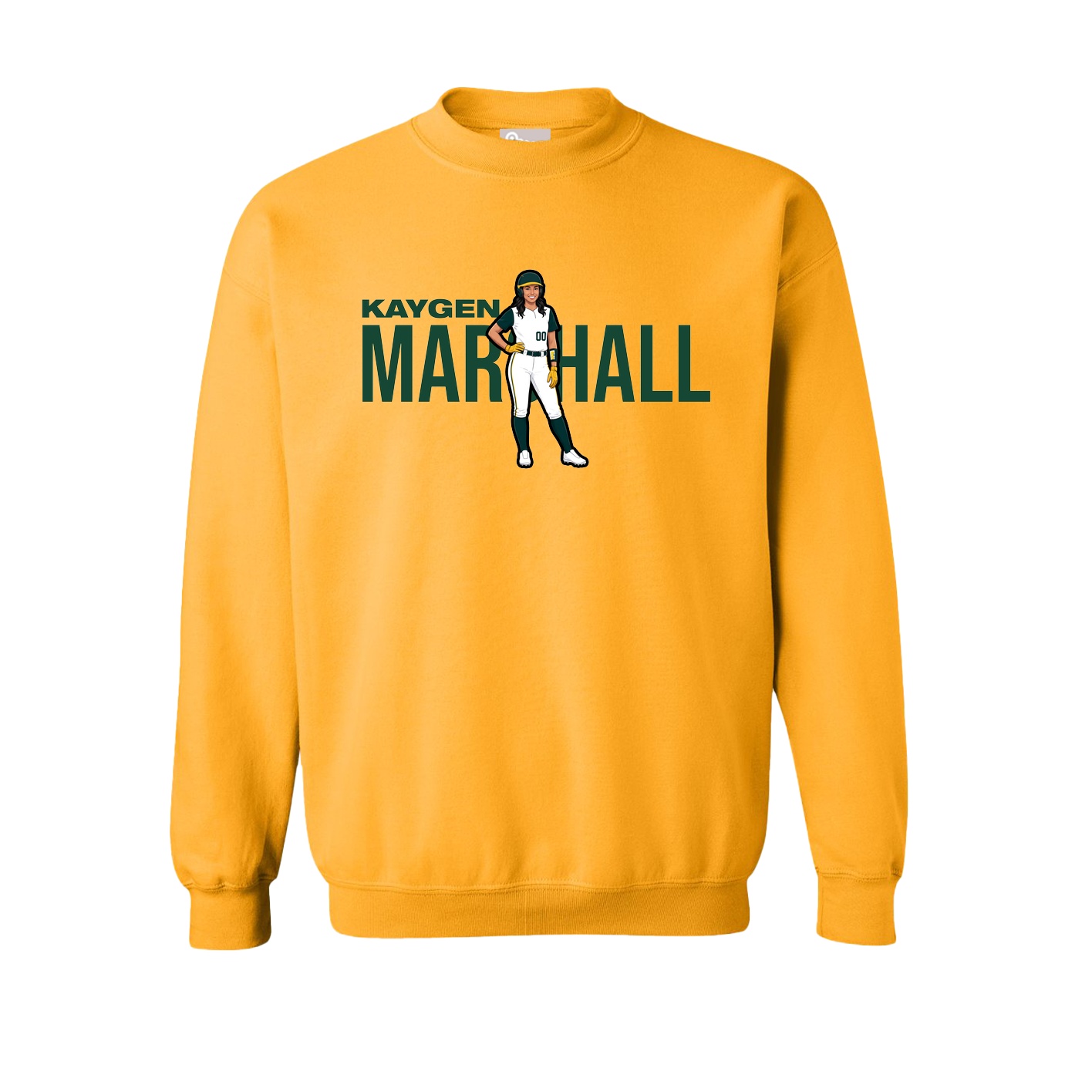 Fleece Crew — Player Name in Gold