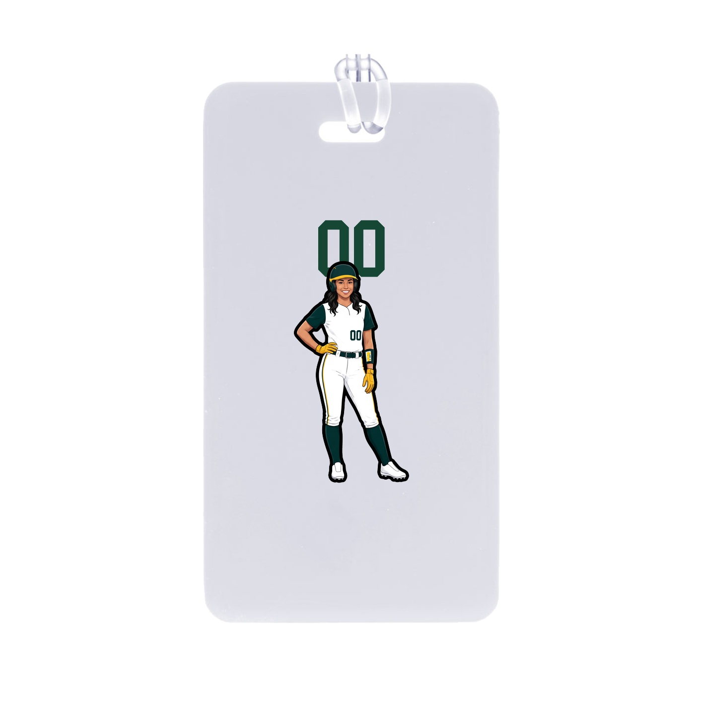 Bag Tag — Number Top in Classic
