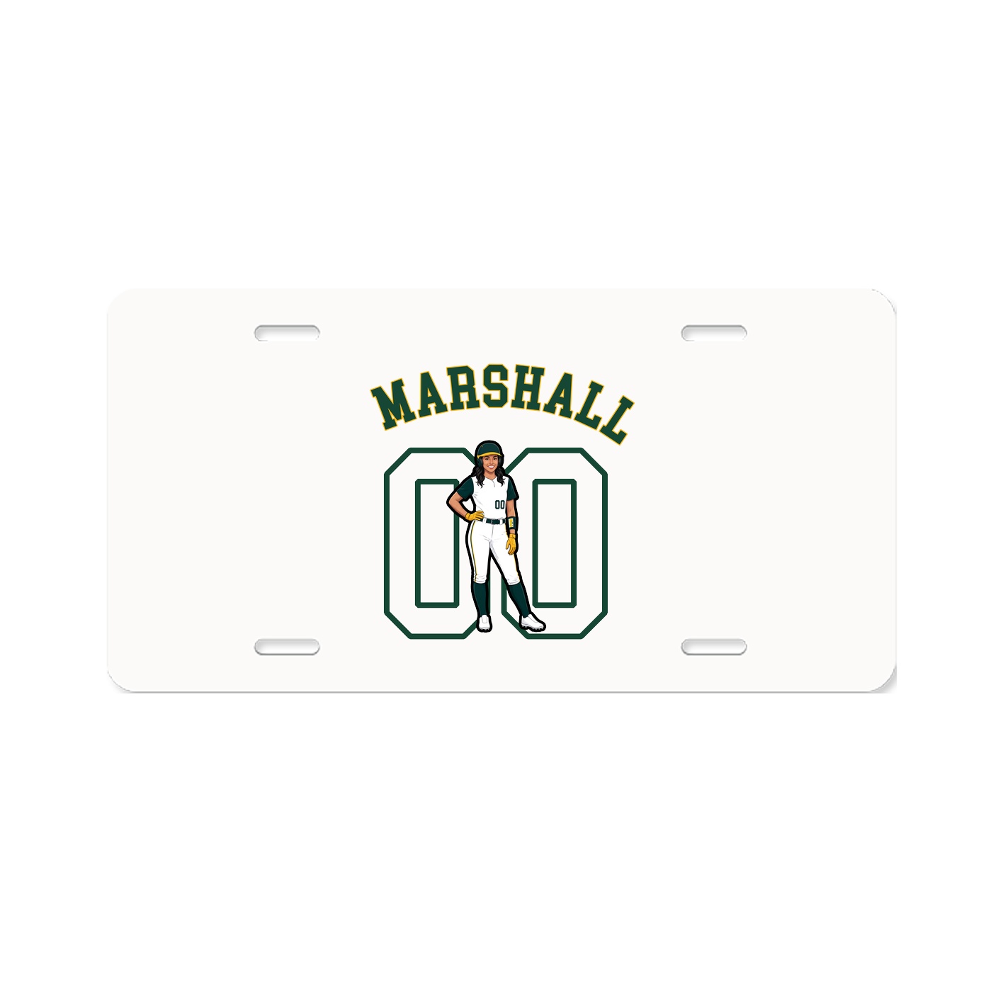 License Plate — Shirsey Arch in Classic