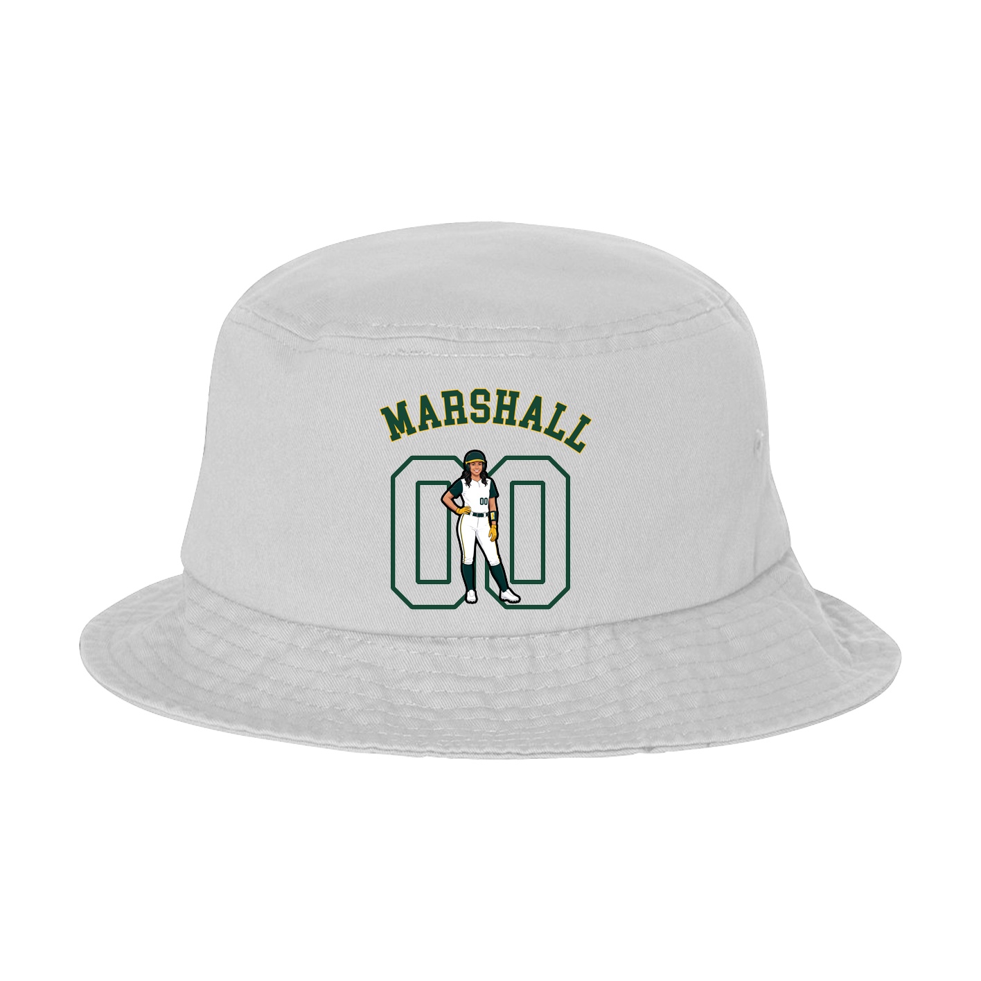 Bucket Cap — Shirsey Arch in White