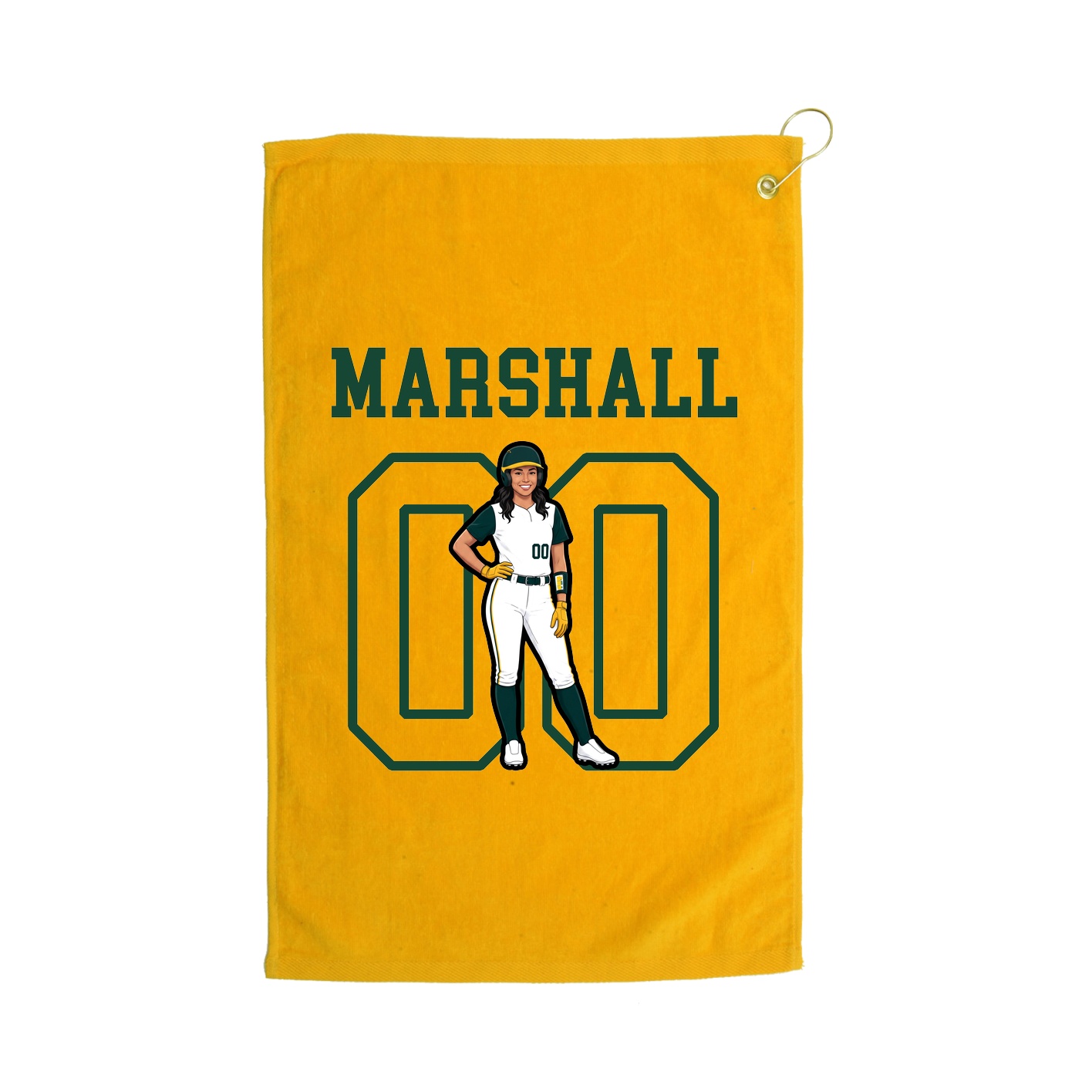 Golf Towel — Shirsey in Gold