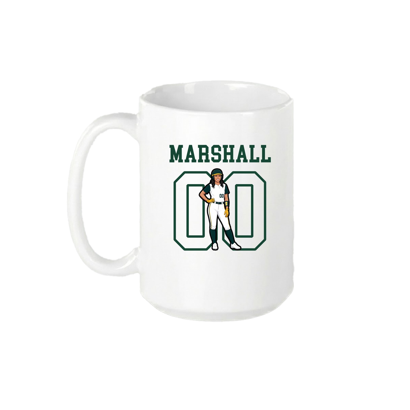 15oz Coffee Mug — Shirsey in White