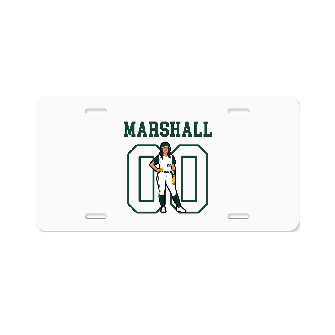 License Plate — Shirsey in Classic