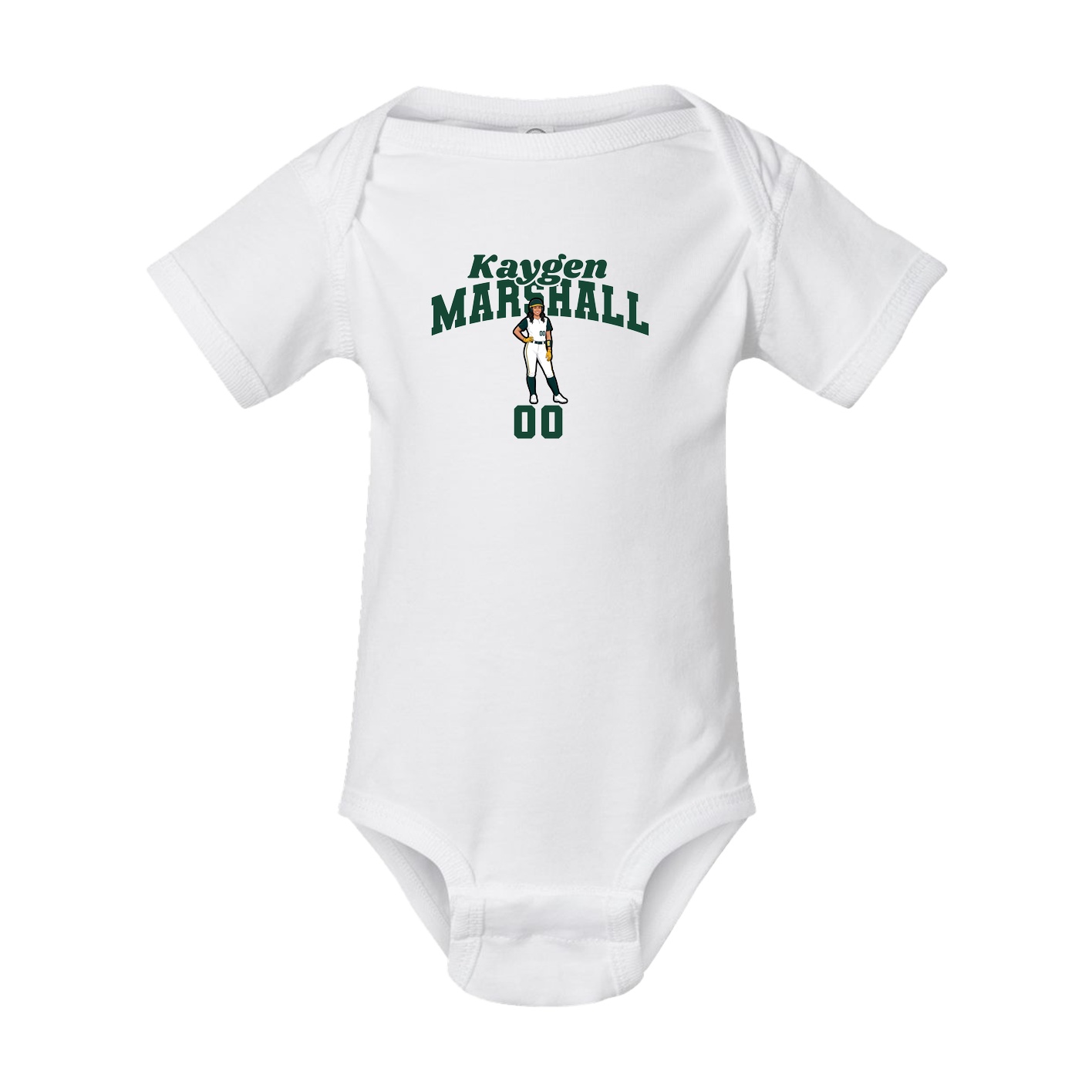 Baby Onesie — Signature Arch in White