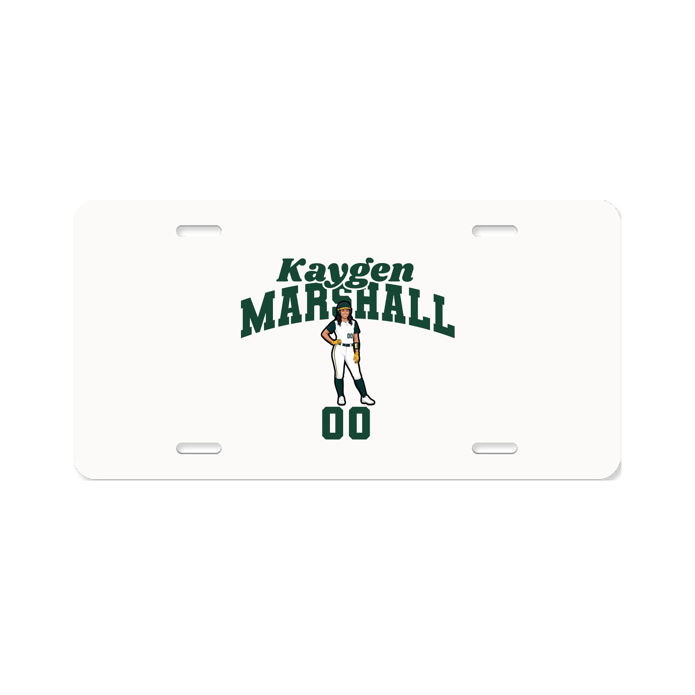 License Plate — Signature Arch in Classic