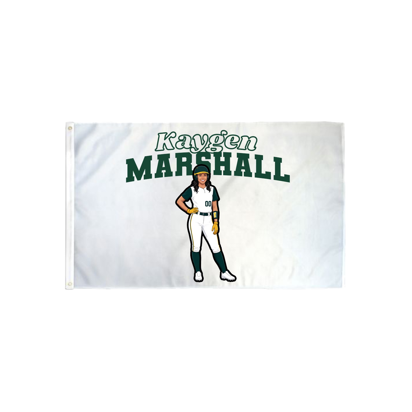 3x5 Flag — Name Arch in Classic