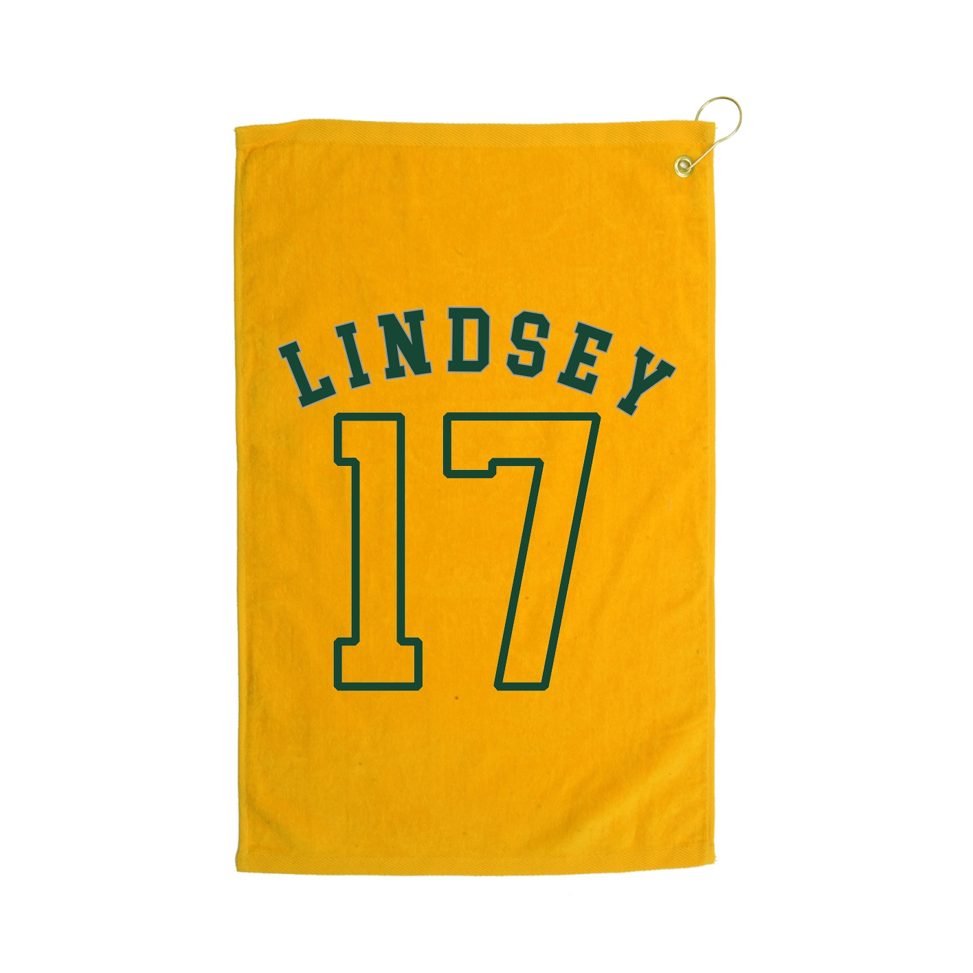 Golf Towel — Shirsey Arch in Gold
