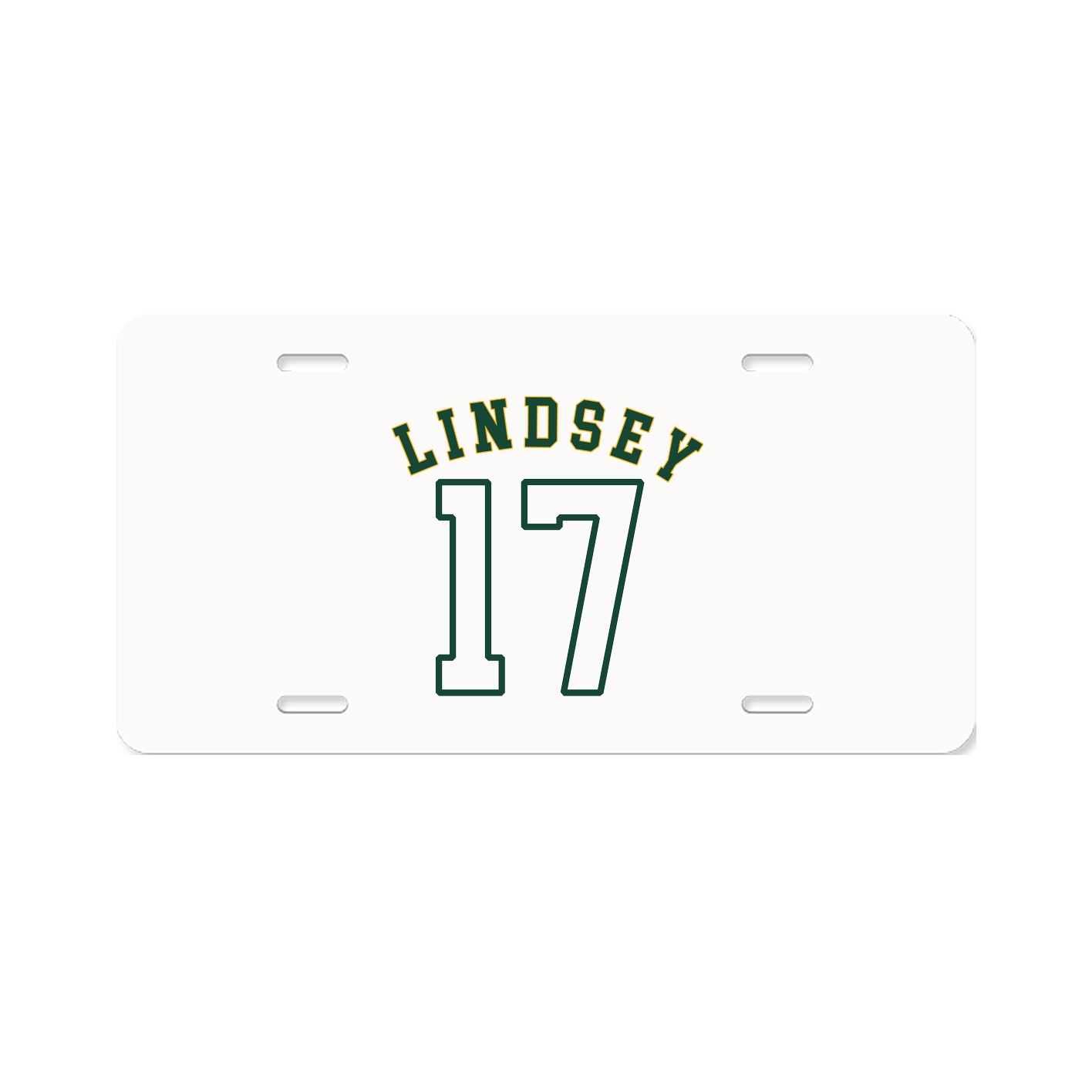 License Plate — Shirsey Arch in Classic
