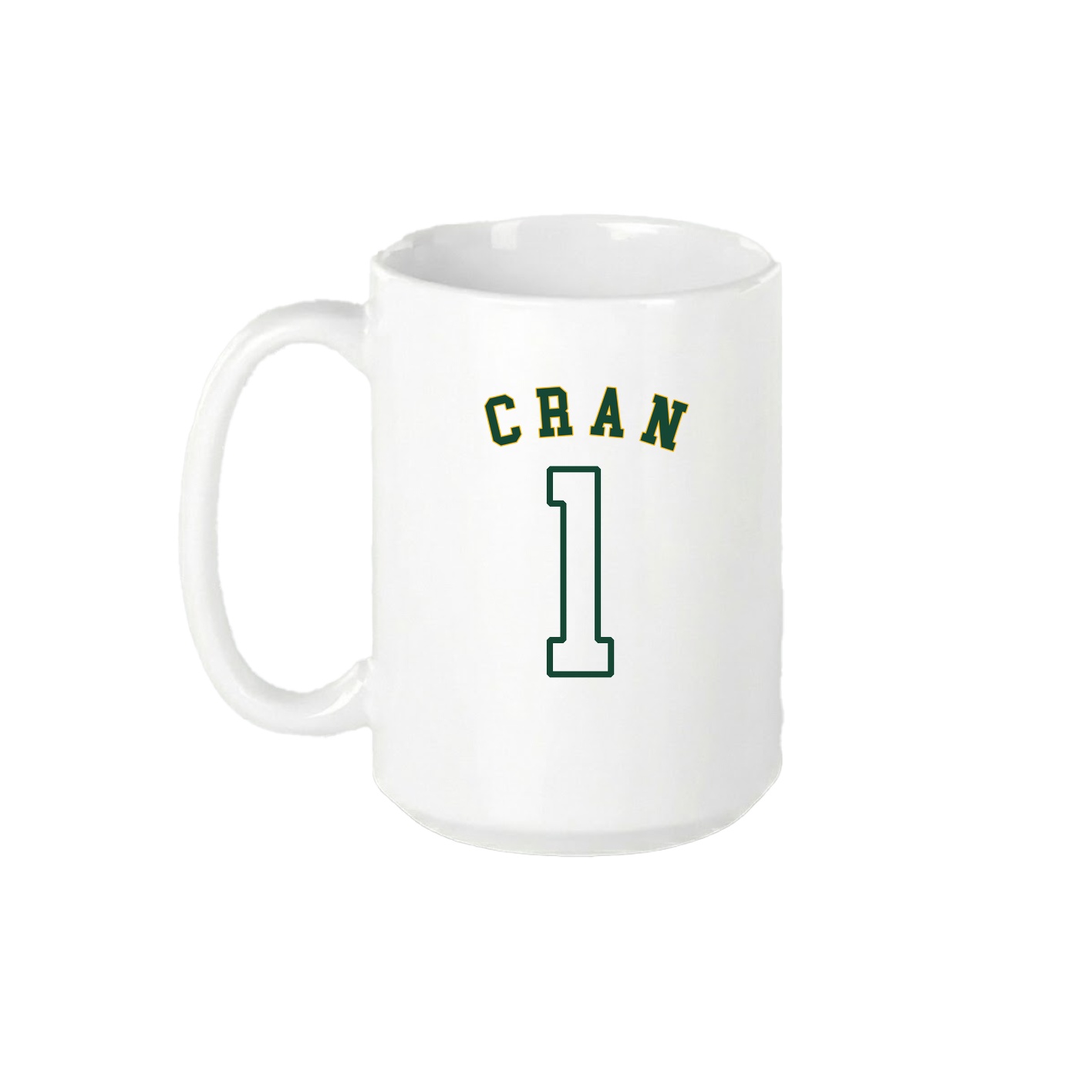 15oz Coffee Mug — Shirsey Arch in White