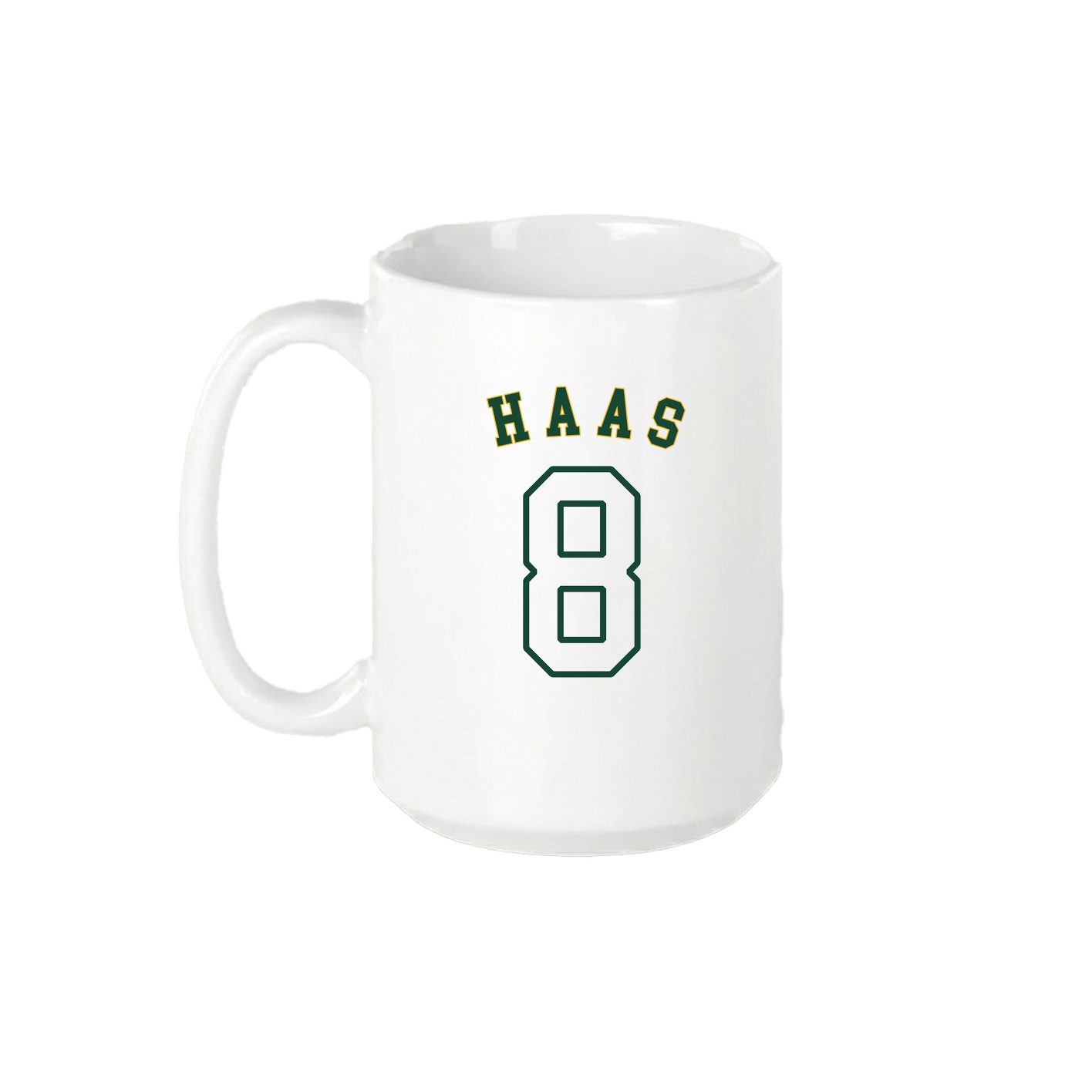 15oz Coffee Mug — Shirsey Arch in White
