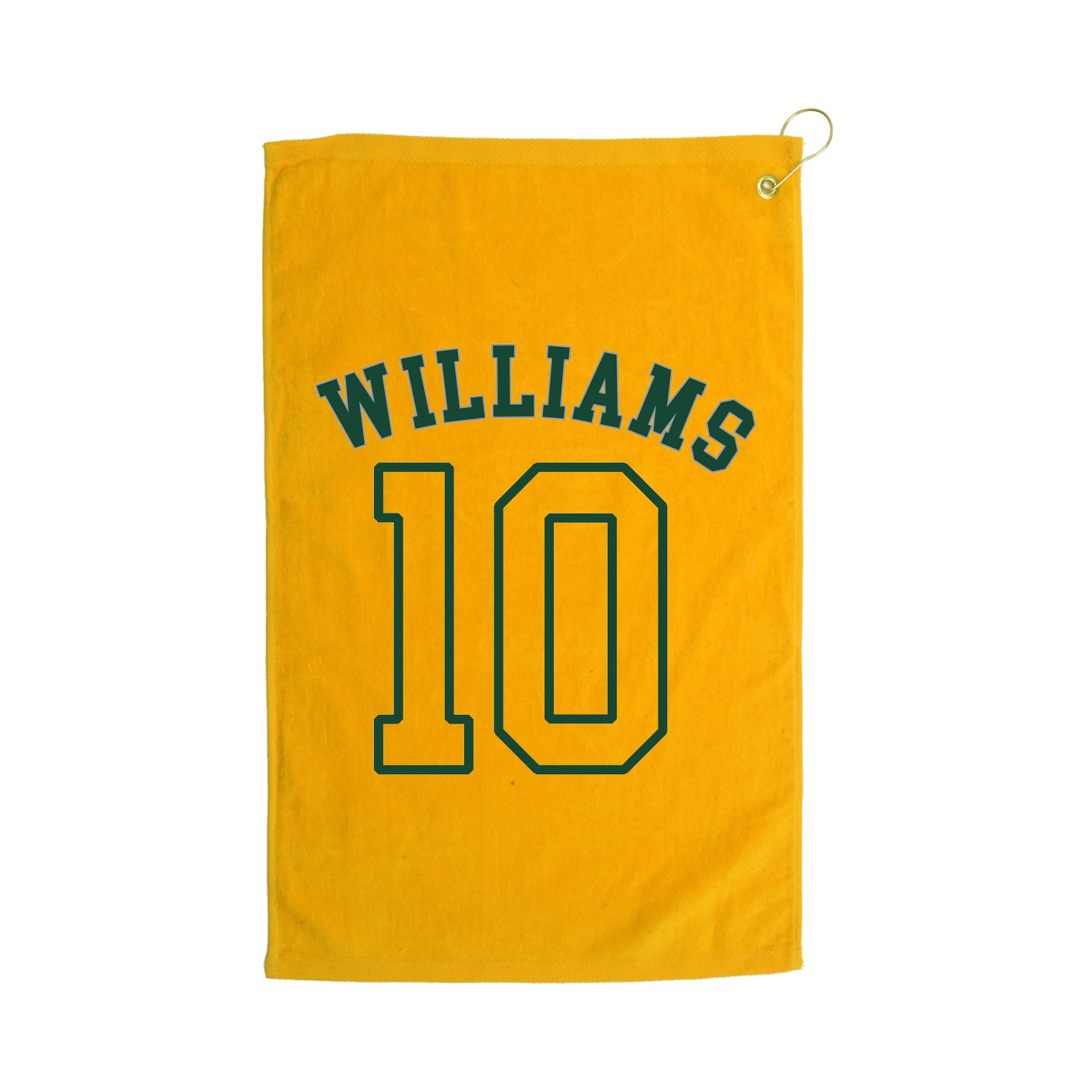 Golf Towel — Shirsey Arch in Gold