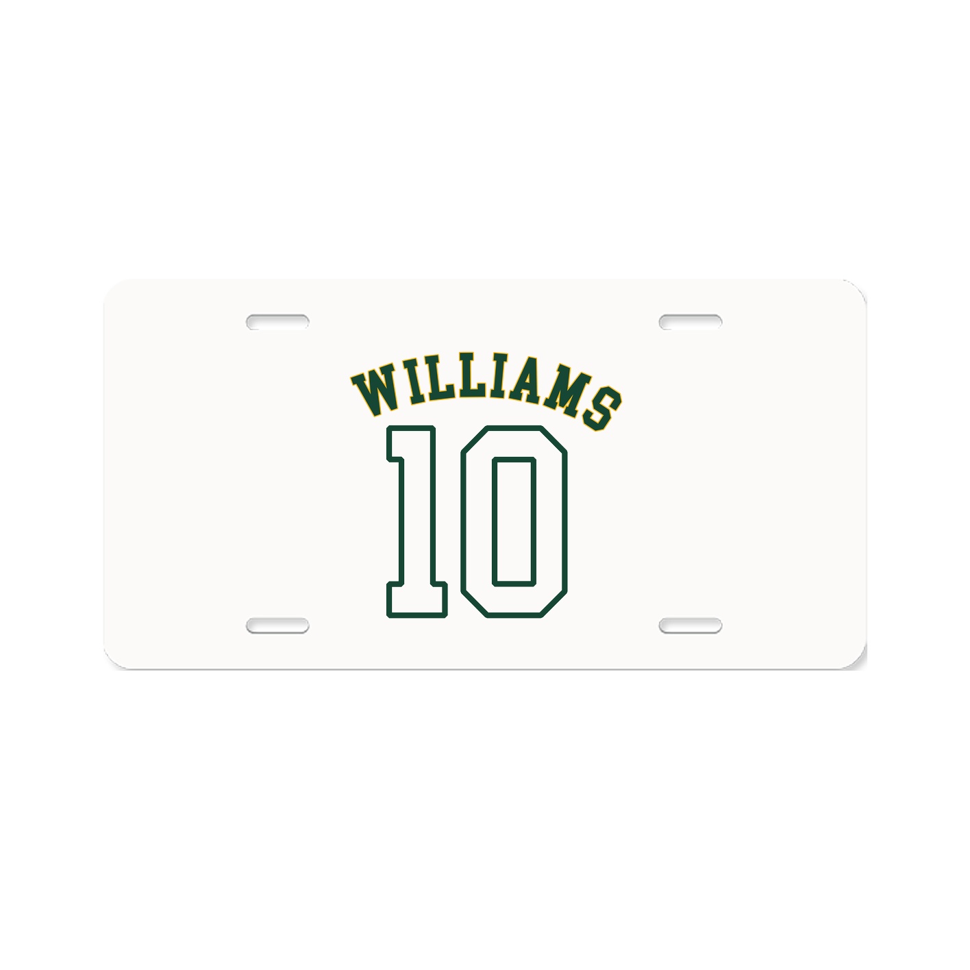License Plate — Shirsey Arch in Classic