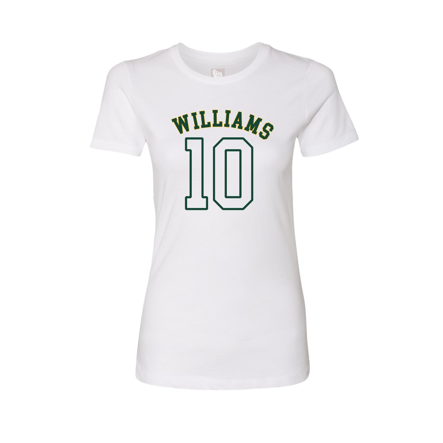 Womens Tee — Shirsey Arch in White