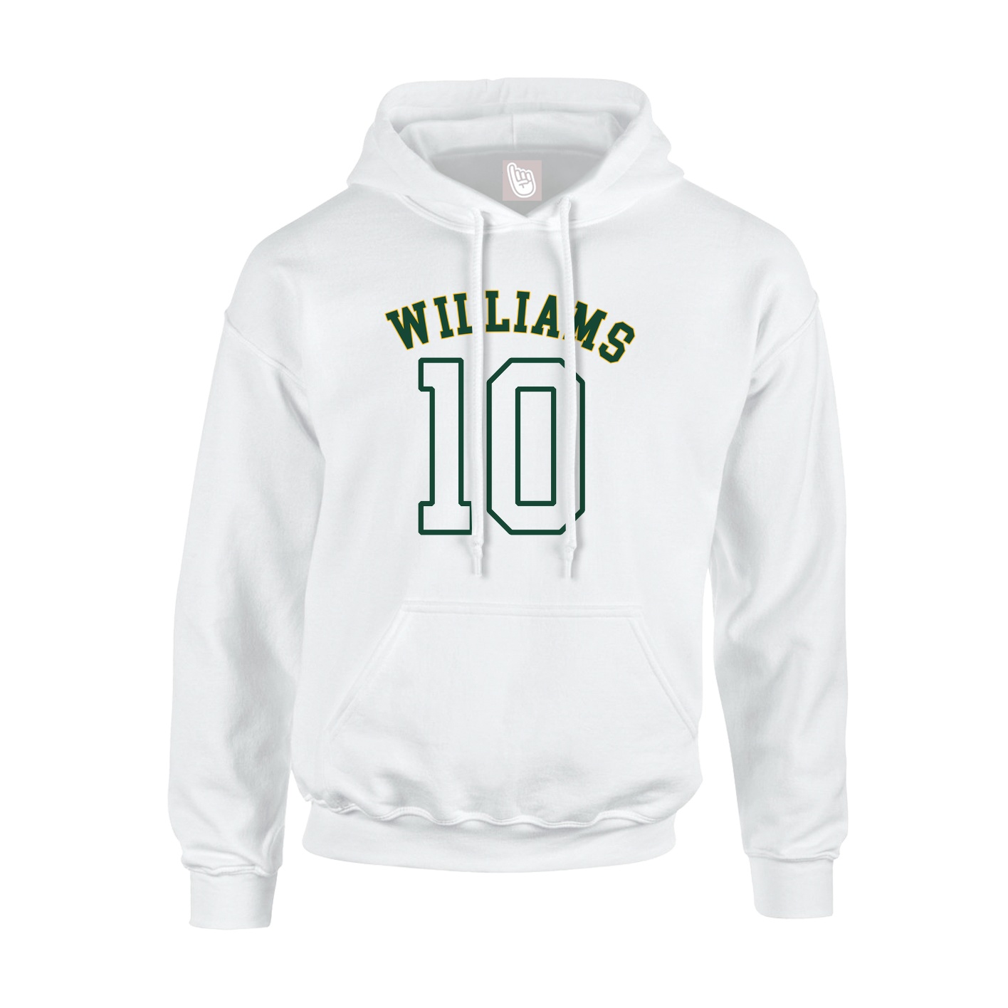 Hoodie — Shirsey Arch in White