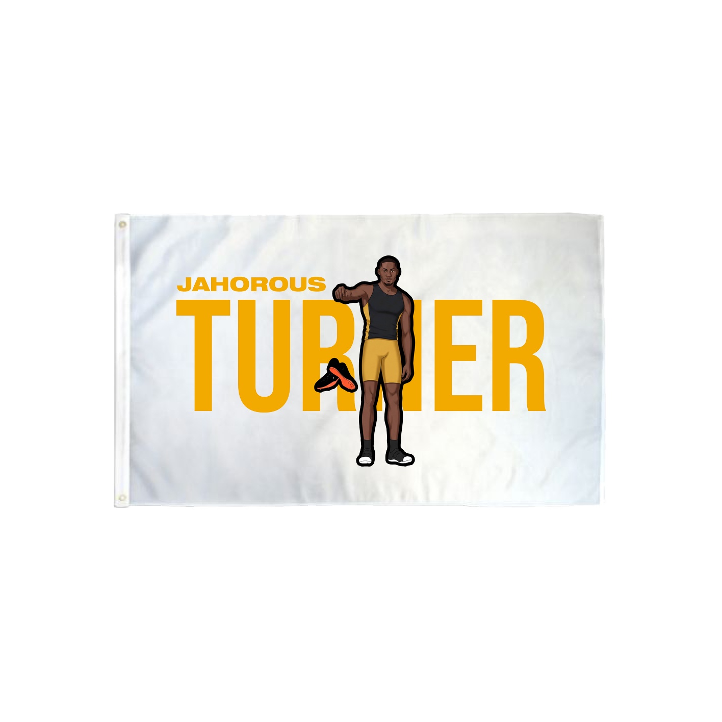 3x5 Flag — Player Name in Classic