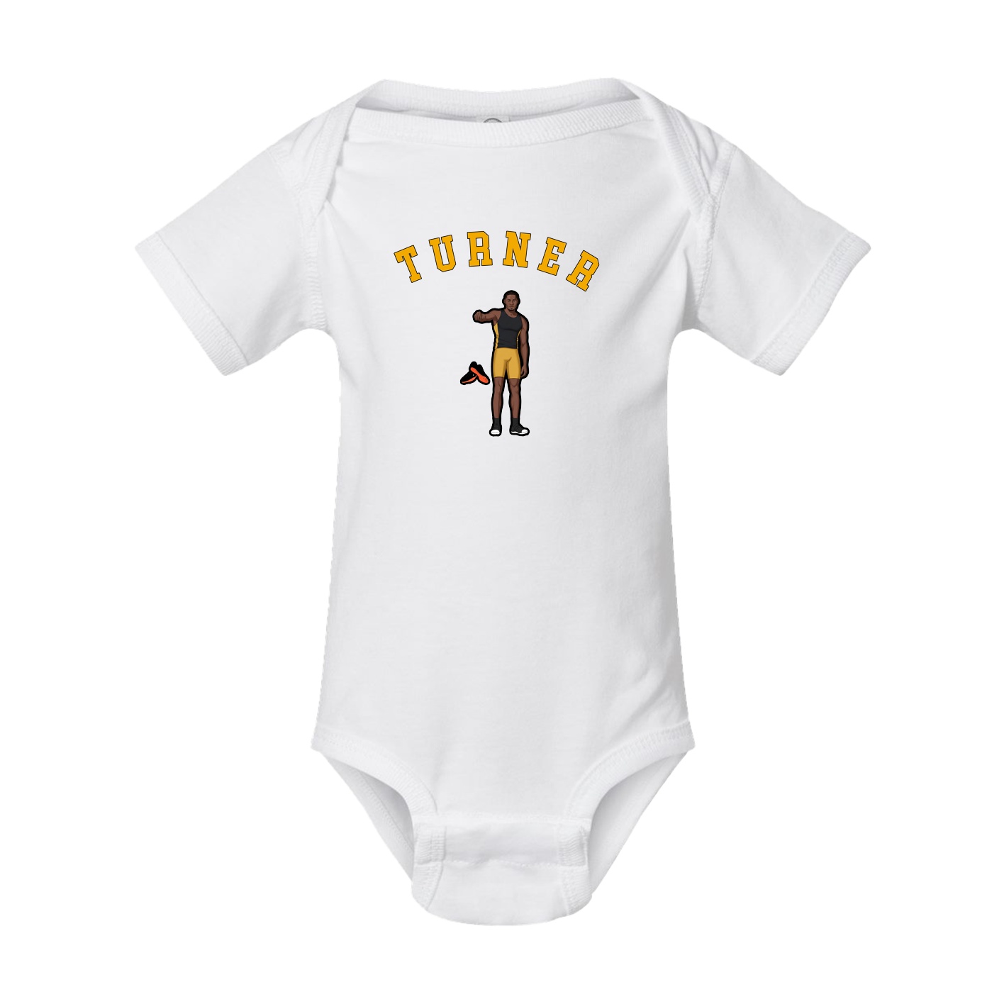 Baby Onesie — Shirsey Arch in White