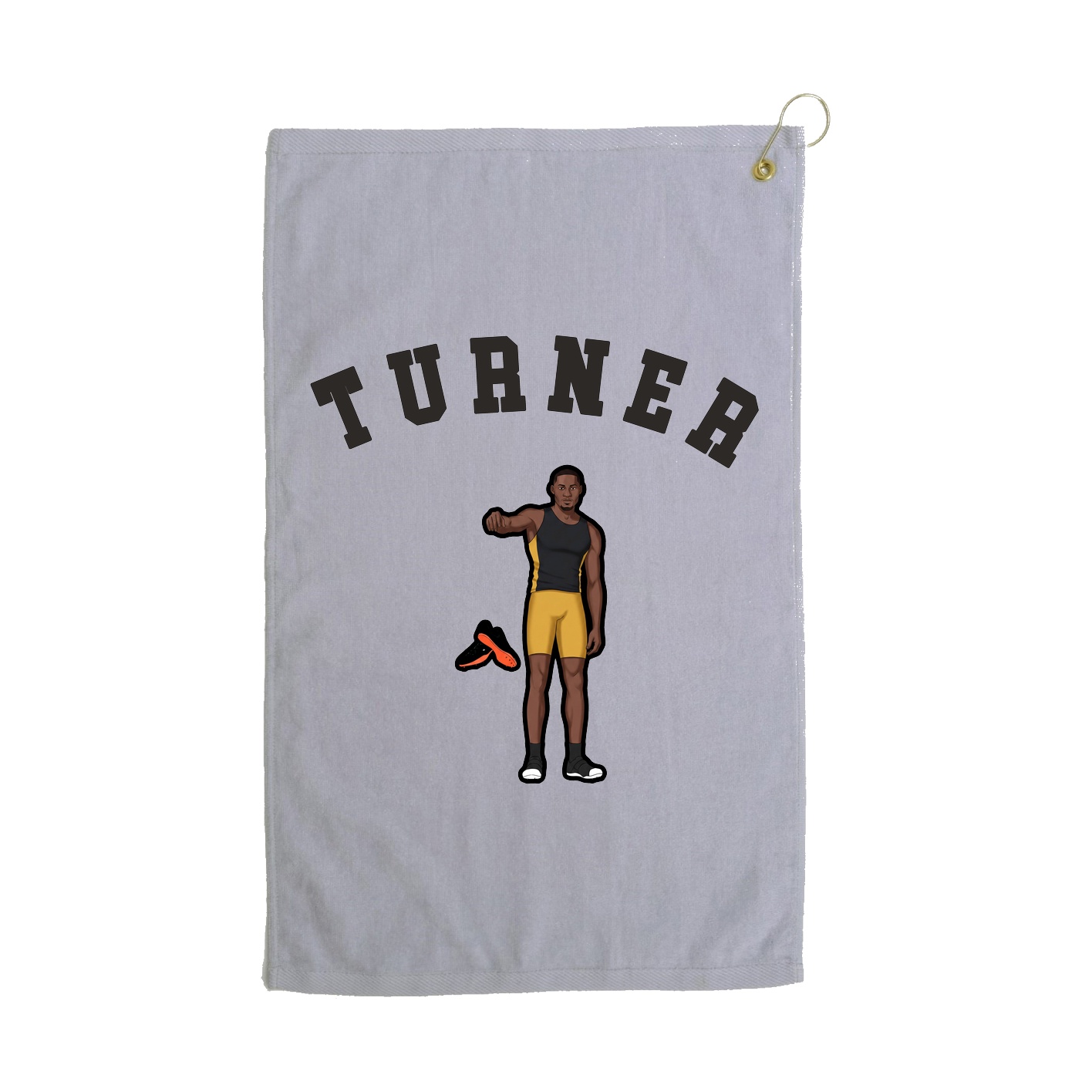 Golf Towel — Shirsey Arch in Grey