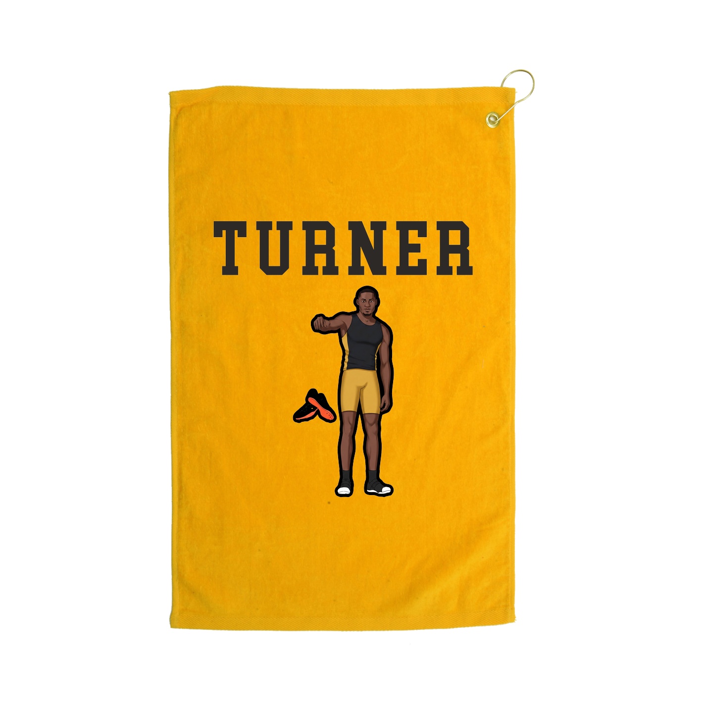 Golf Towel — Shirsey in Gold