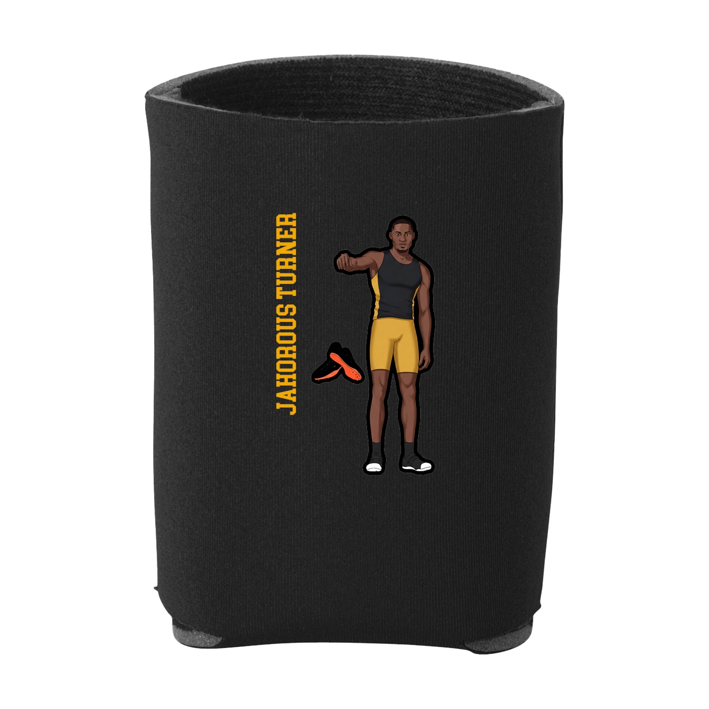 Can Holder — Name Vertical in Black
