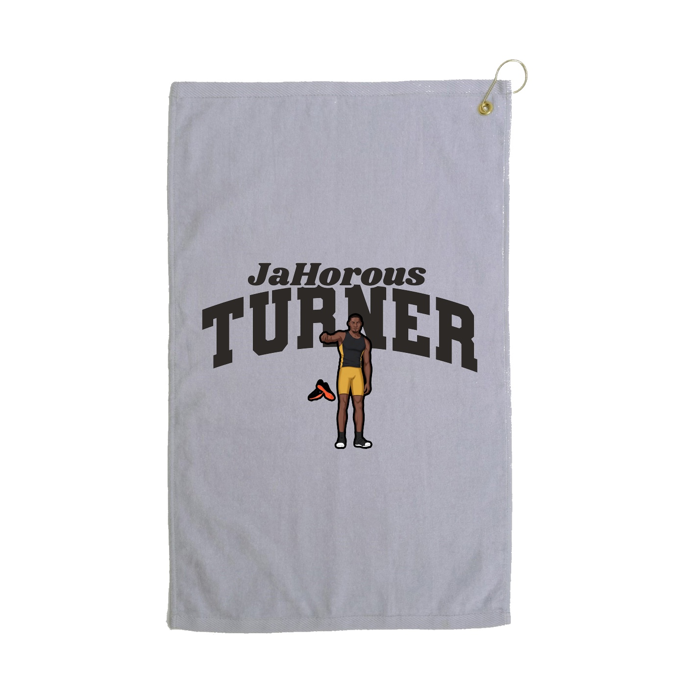 Golf Towel — Signature Arch in Grey