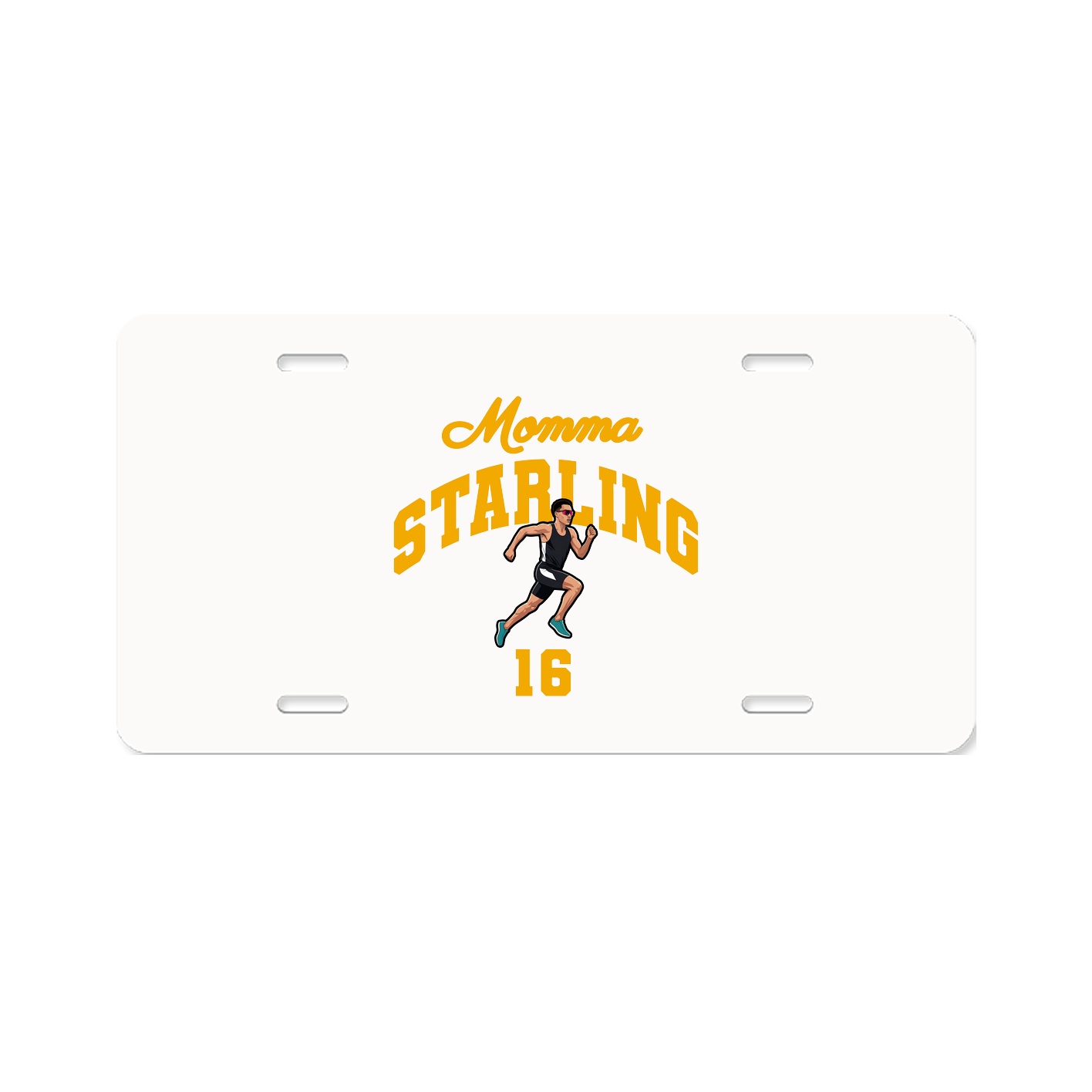 License Plate — Mothers Day Arch in Classic