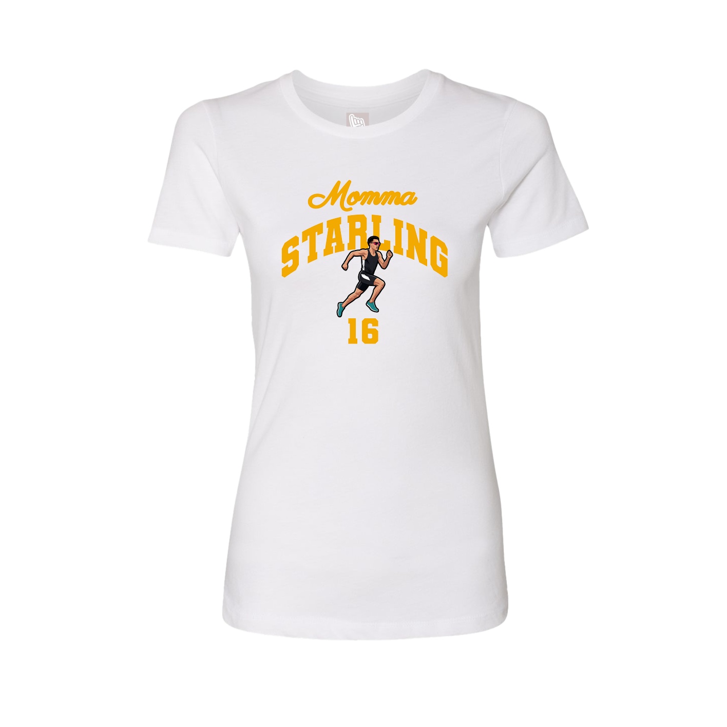 Womens Tee — Mothers Day Arch in White