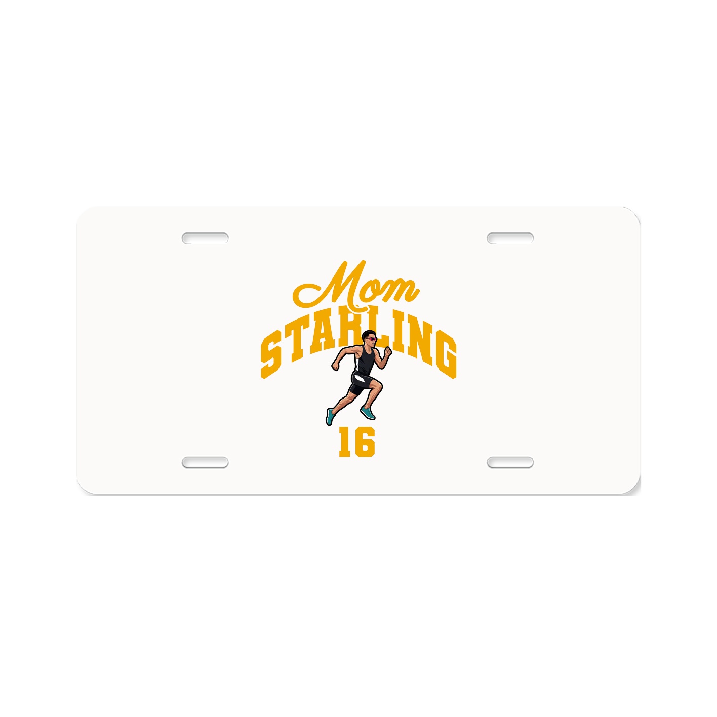 License Plate — Mothers Day Arch in Classic