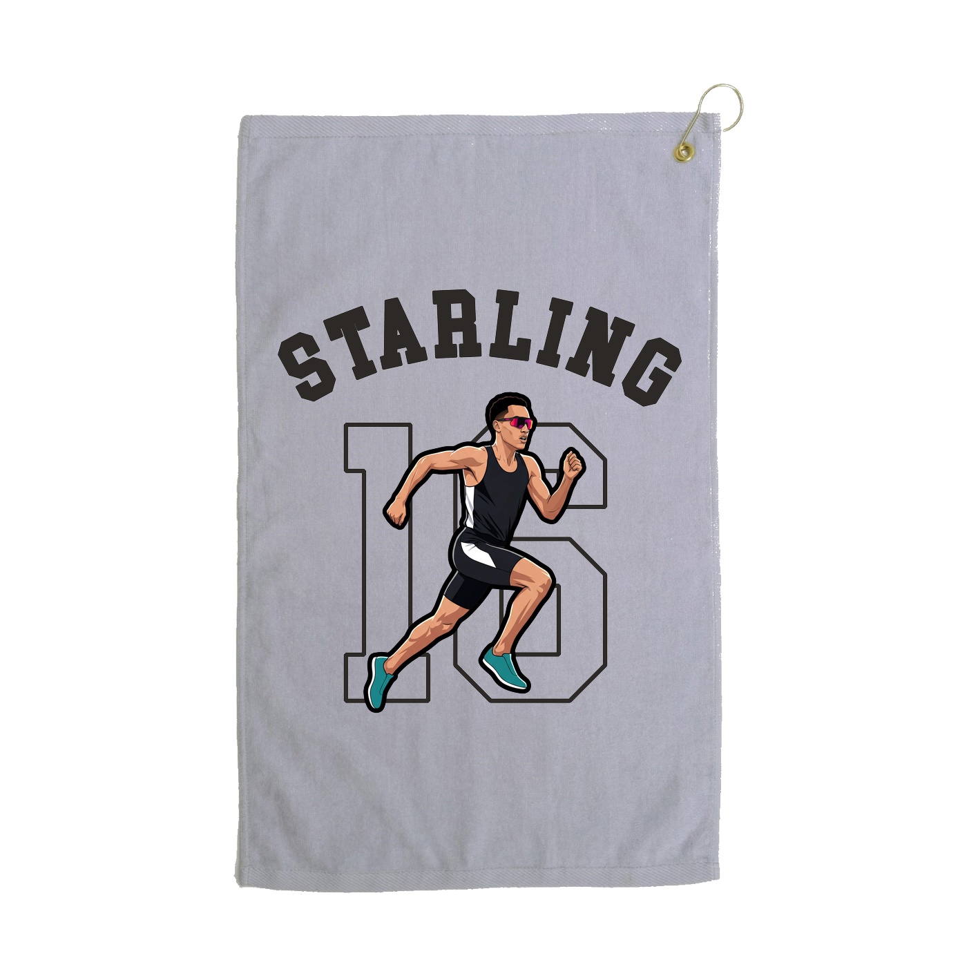 Golf Towel — Shirsey Arch in Grey