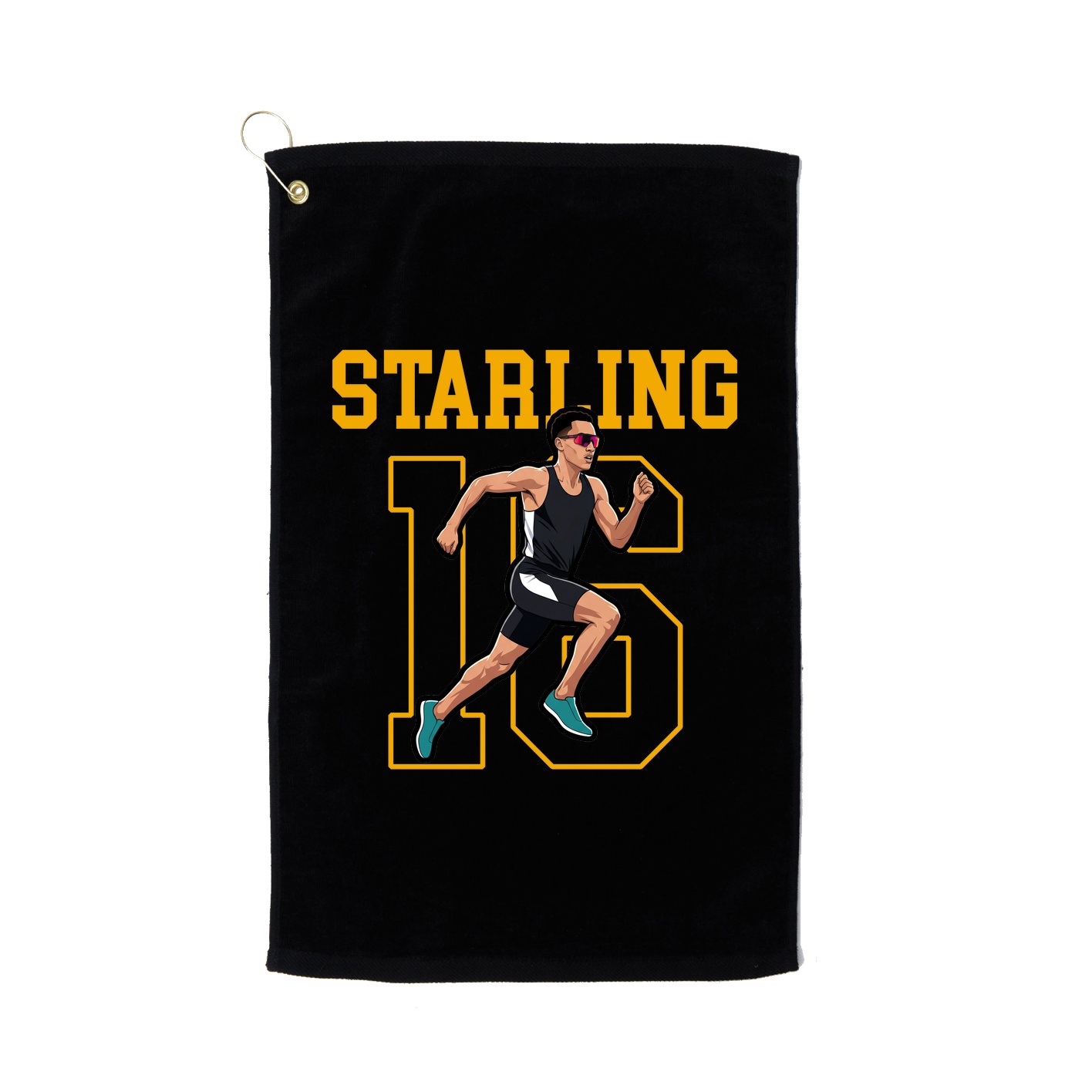 Golf Towel — Shirsey in Black