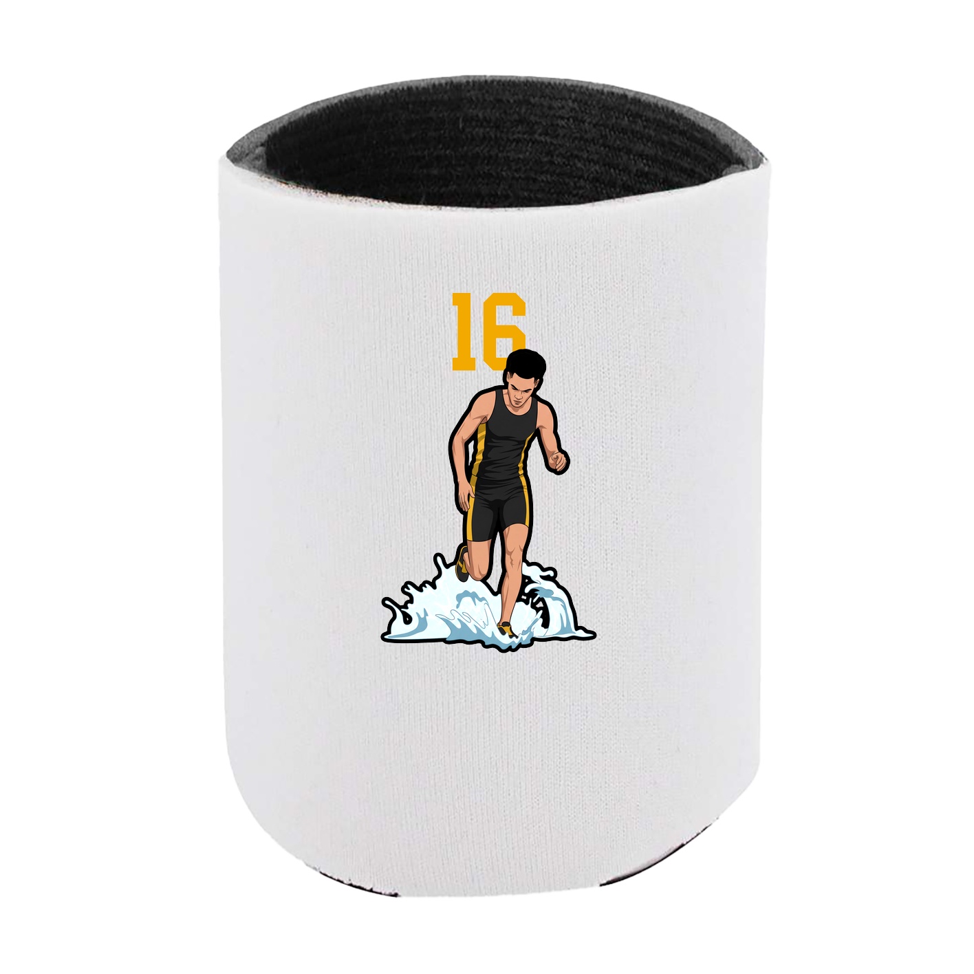 Can Holder — Number Top in White