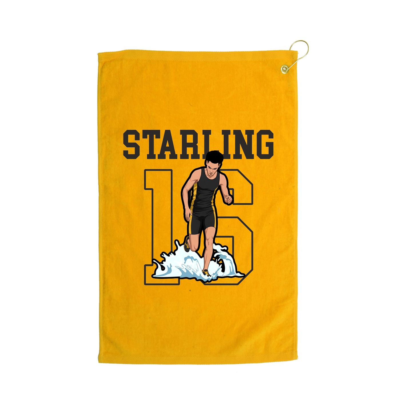 Golf Towel — Shirsey in Gold