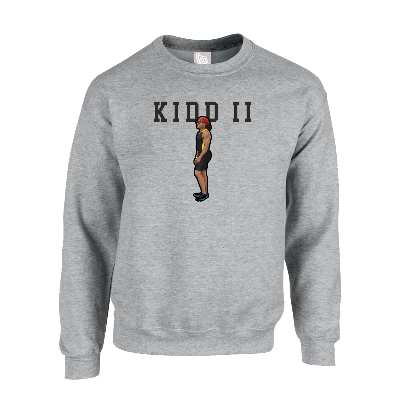 Fleece Crew — Shirsey in Grey
