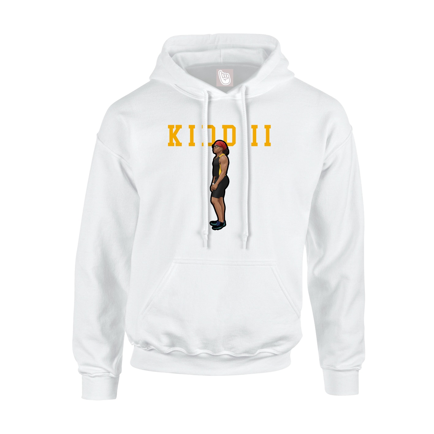 Youth Hoodie — Shirsey in White