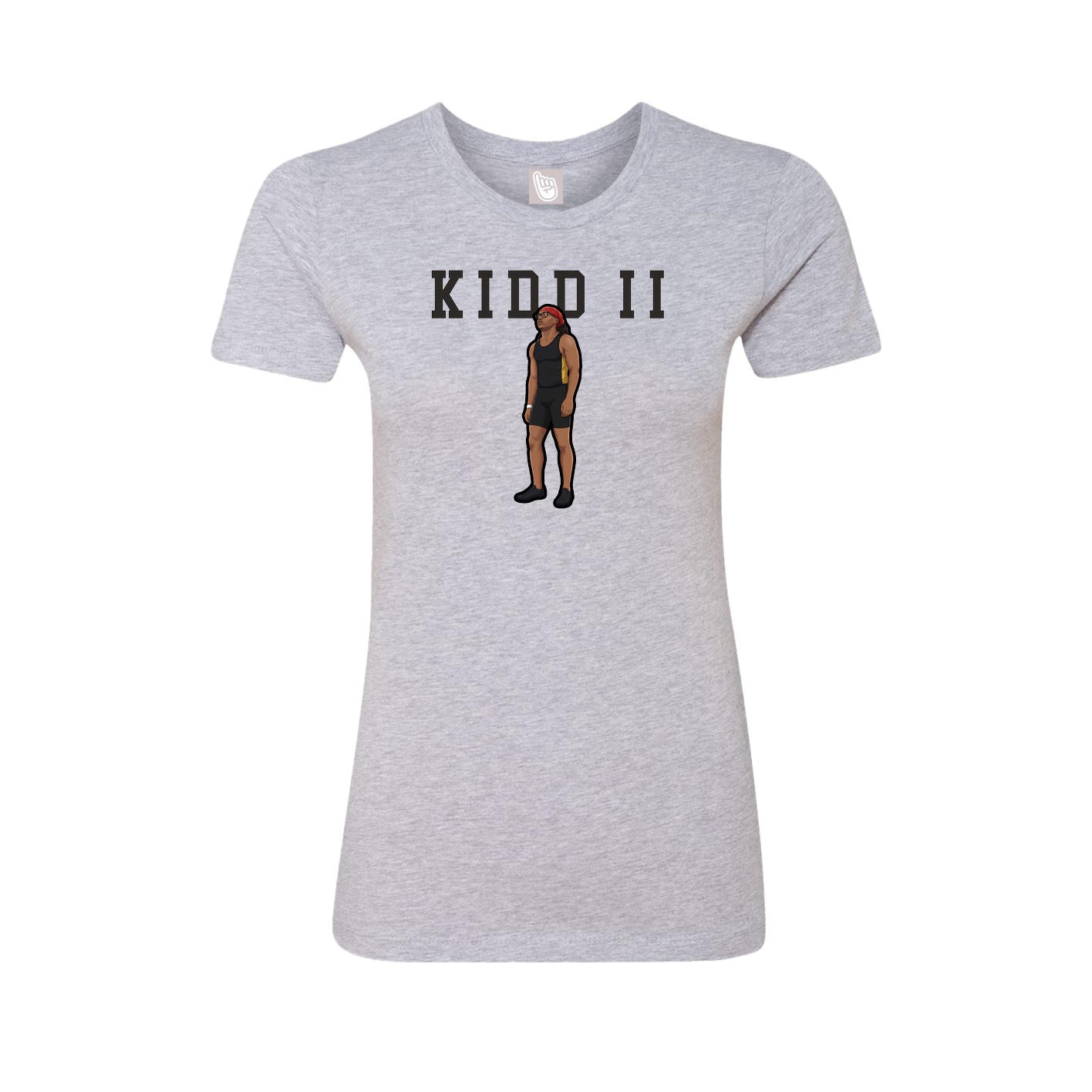 Fitted Women's Tee — Shirsey in Grey