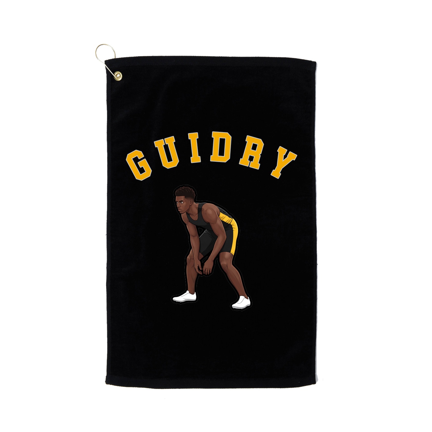 Golf Towel — Shirsey Arch in Black