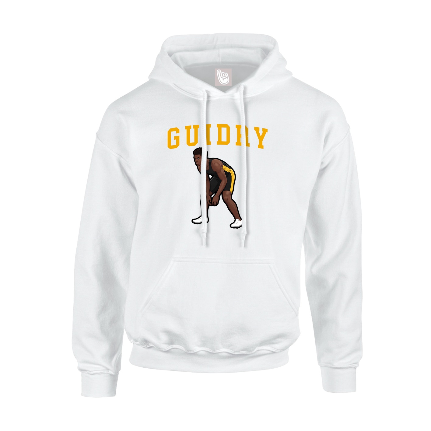 Hoodie — Shirsey in White