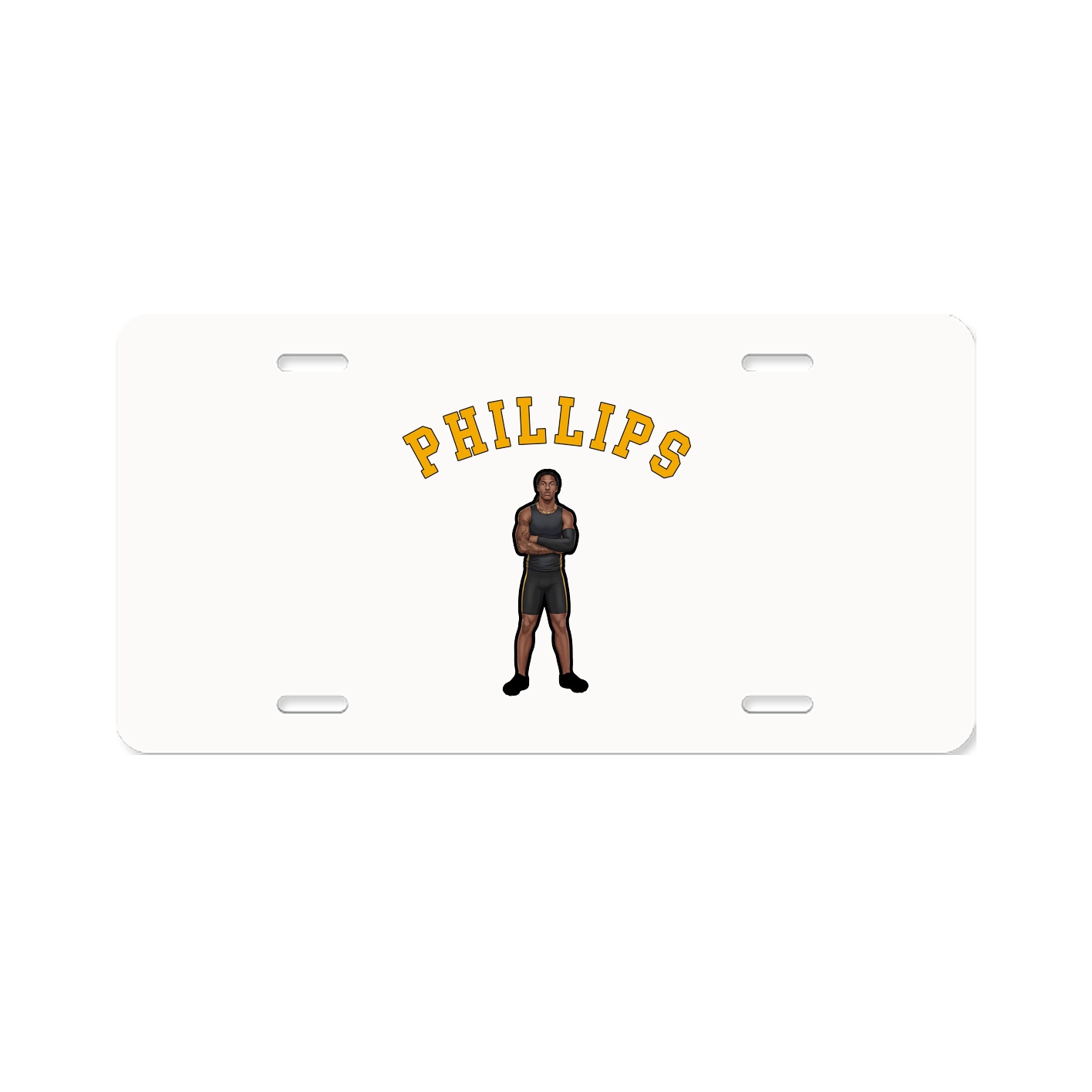 License Plate — Shirsey Arch in Classic
