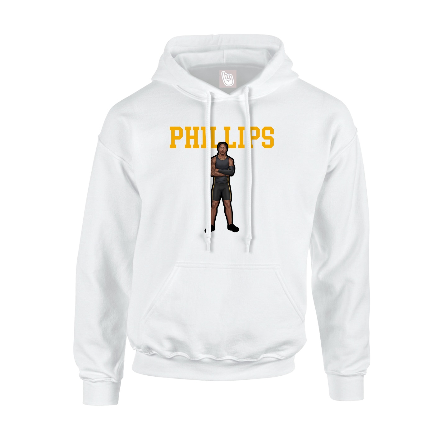 Youth Hoodie — Shirsey in White