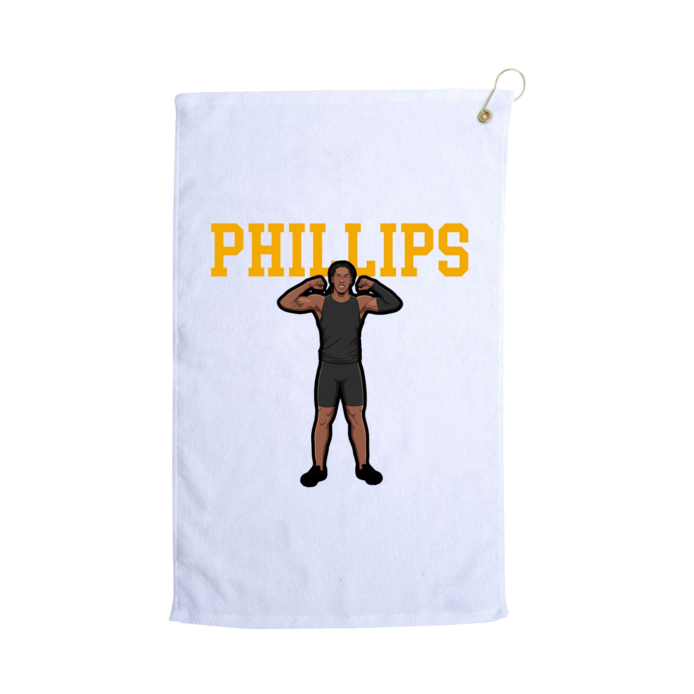 Golf Towel — Shirsey in White
