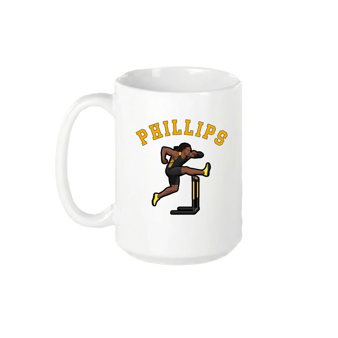 15oz Coffee Mug — Shirsey Arch in White