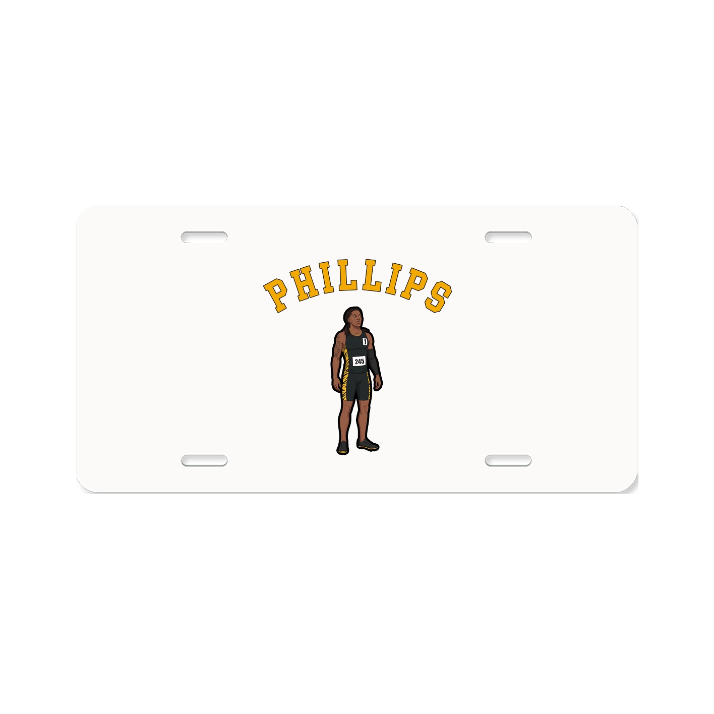License Plate — Shirsey Arch in Classic