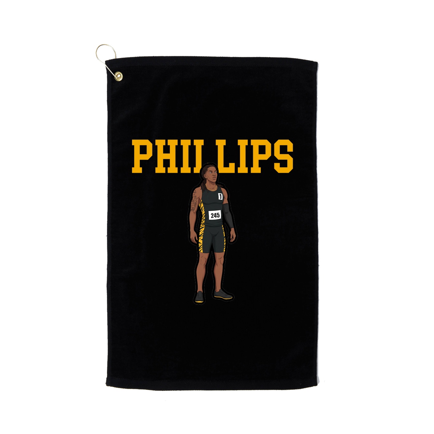 Golf Towel — Shirsey in Black