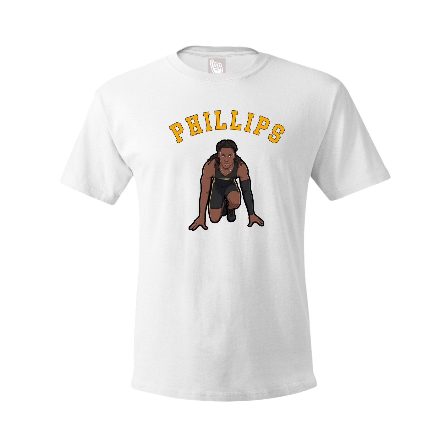 Youth Tee — Shirsey Arch in White