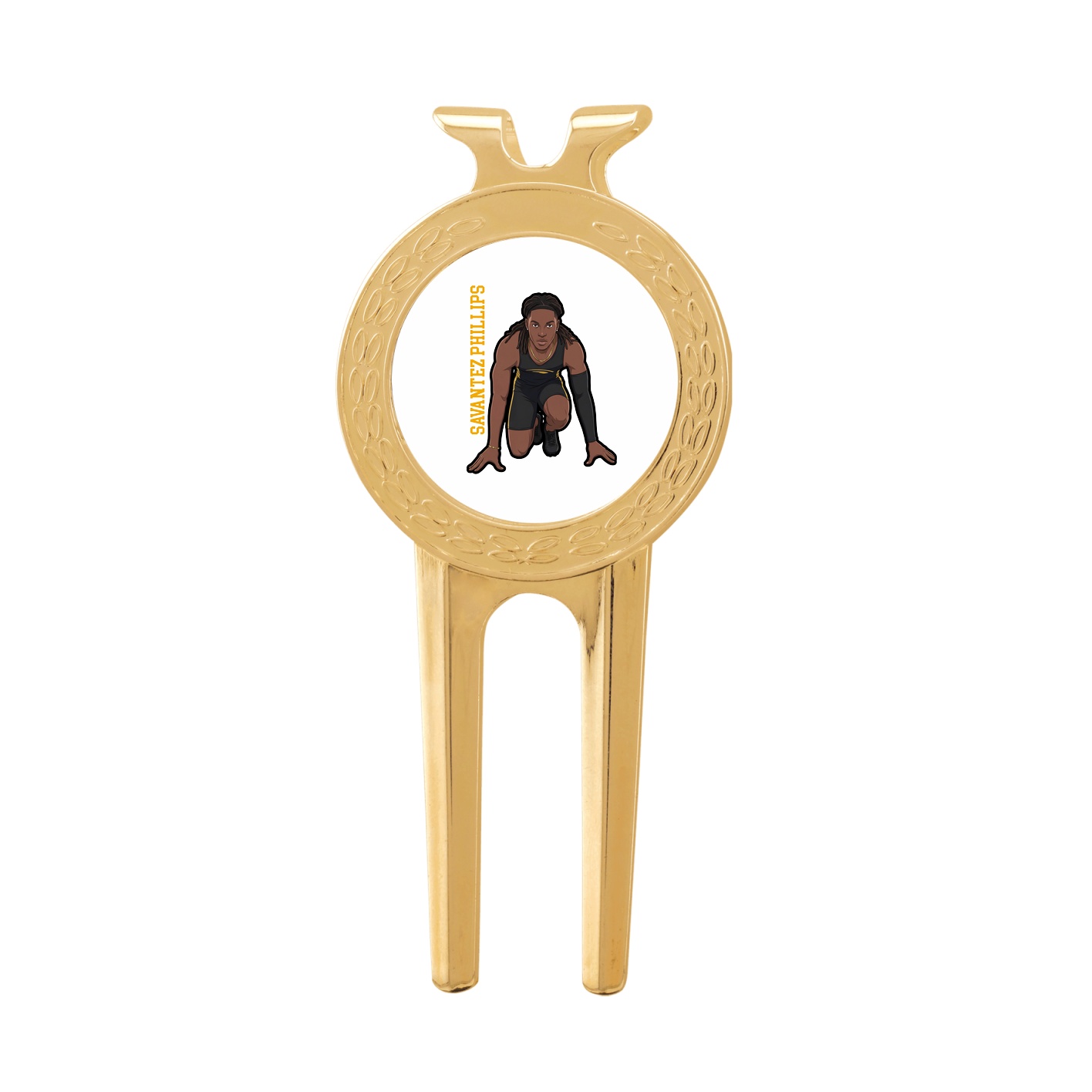 Divot Tool with Ball Marker — Name Vertical in Classic