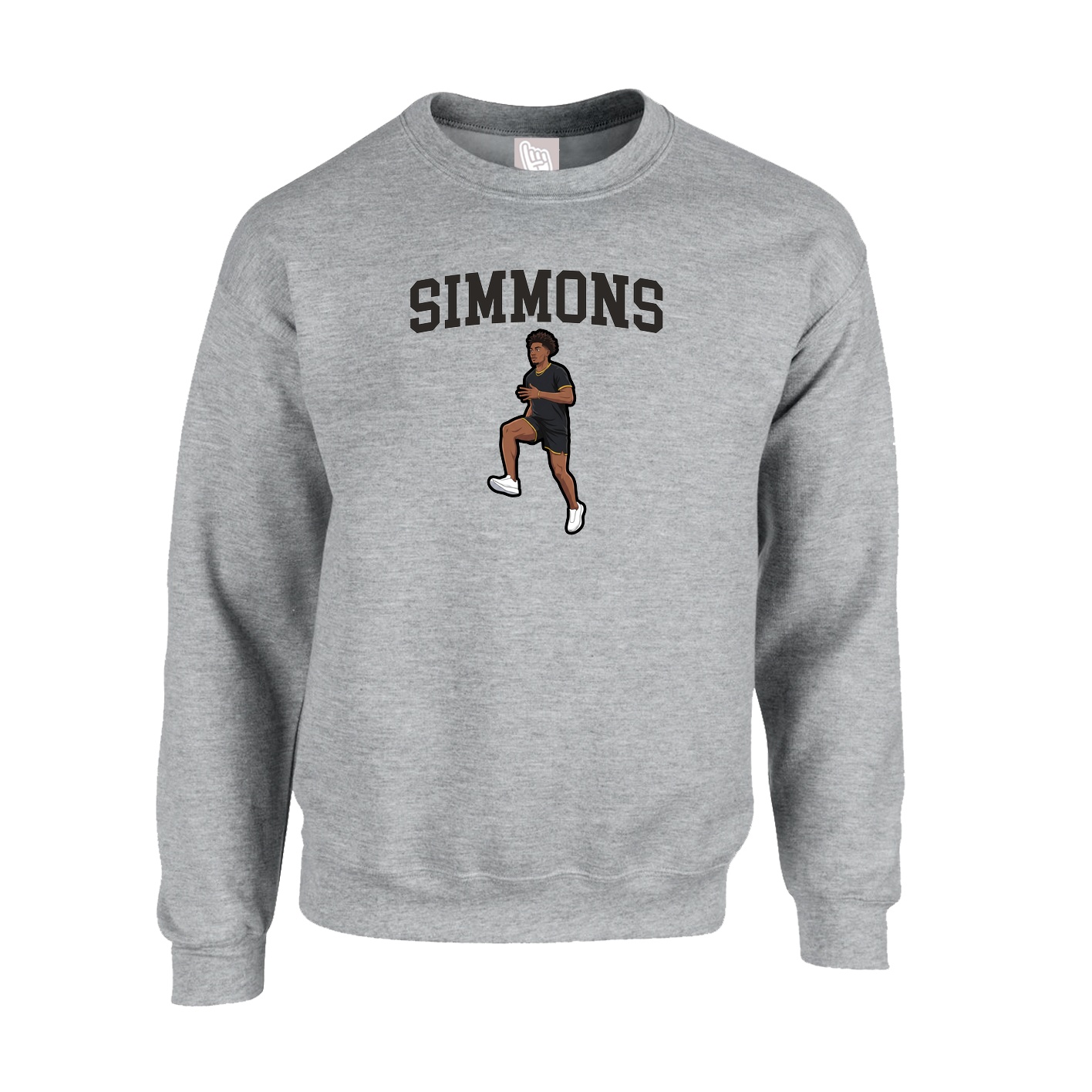 Fleece Crew — Shirsey in Grey