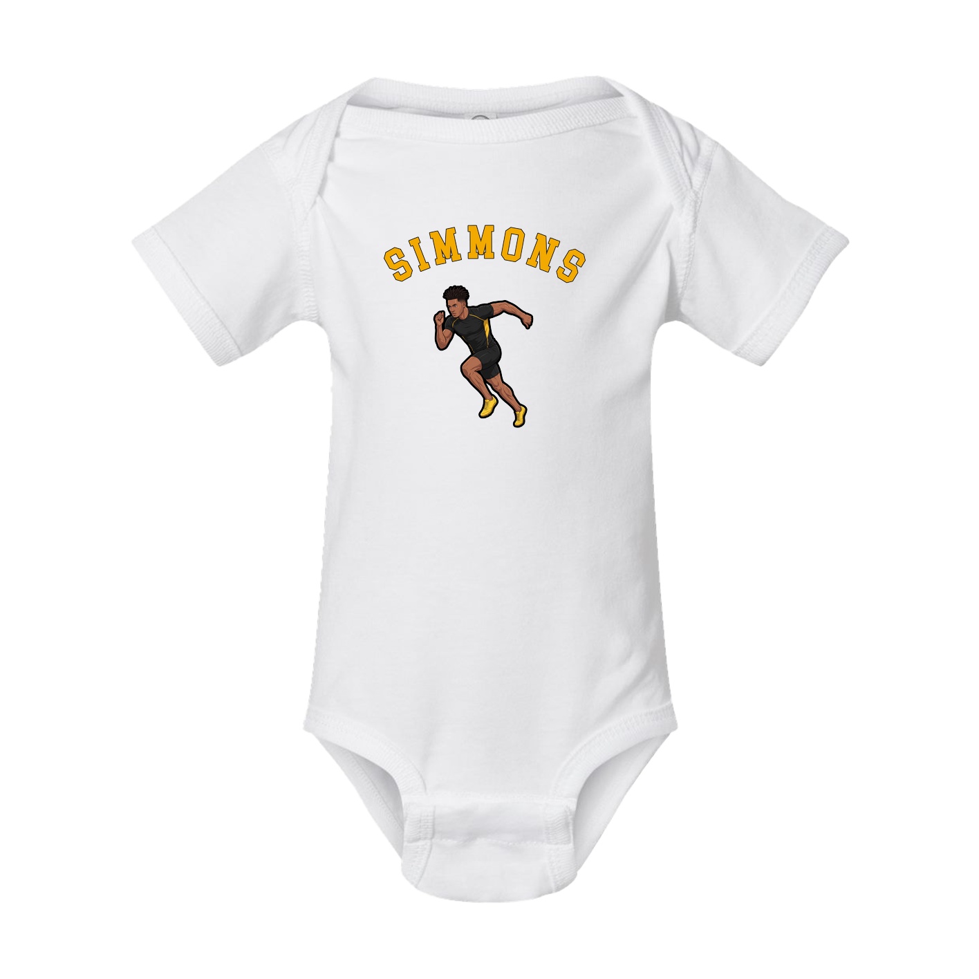 Baby Onesie — Shirsey Arch in White