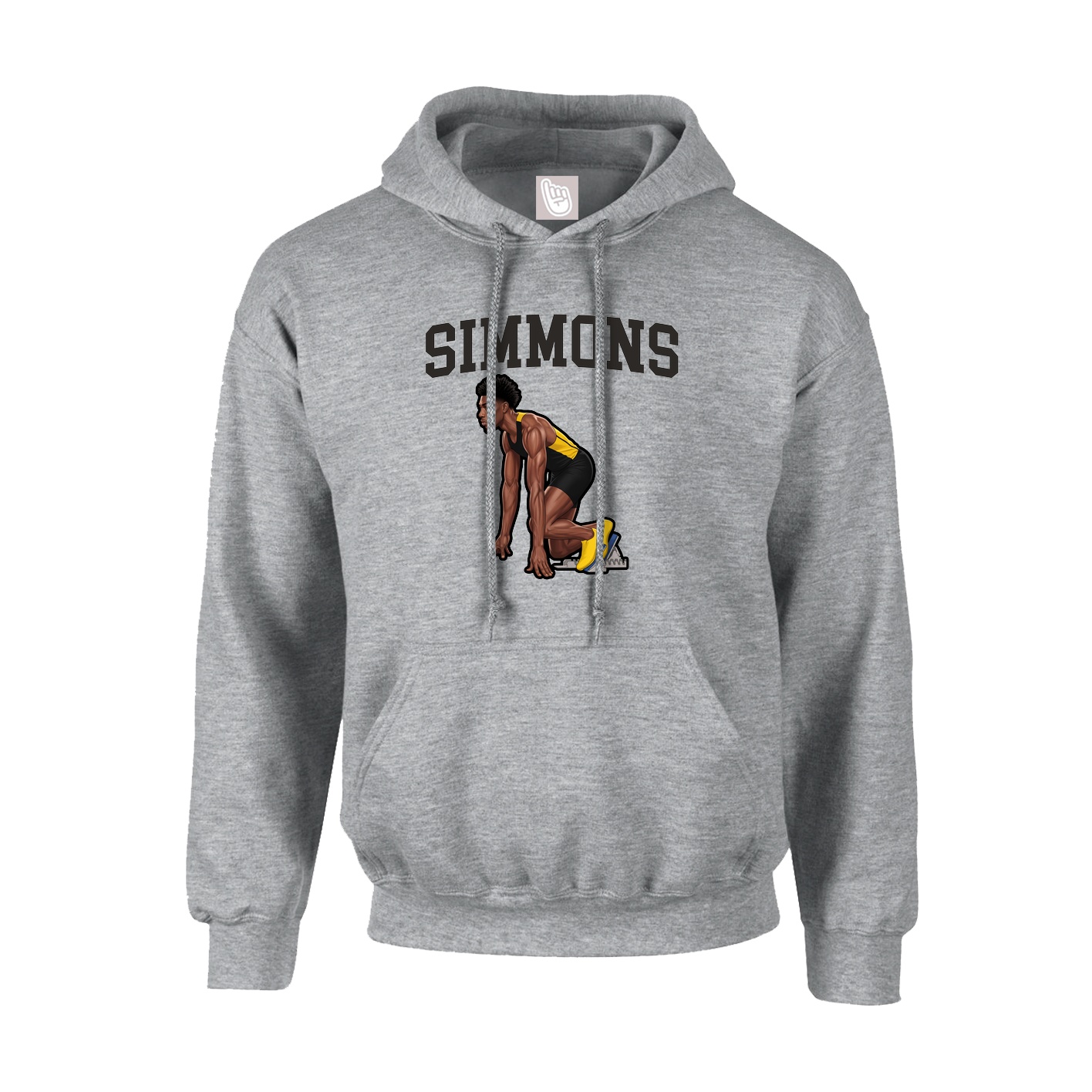 Hoodie — Shirsey in Grey