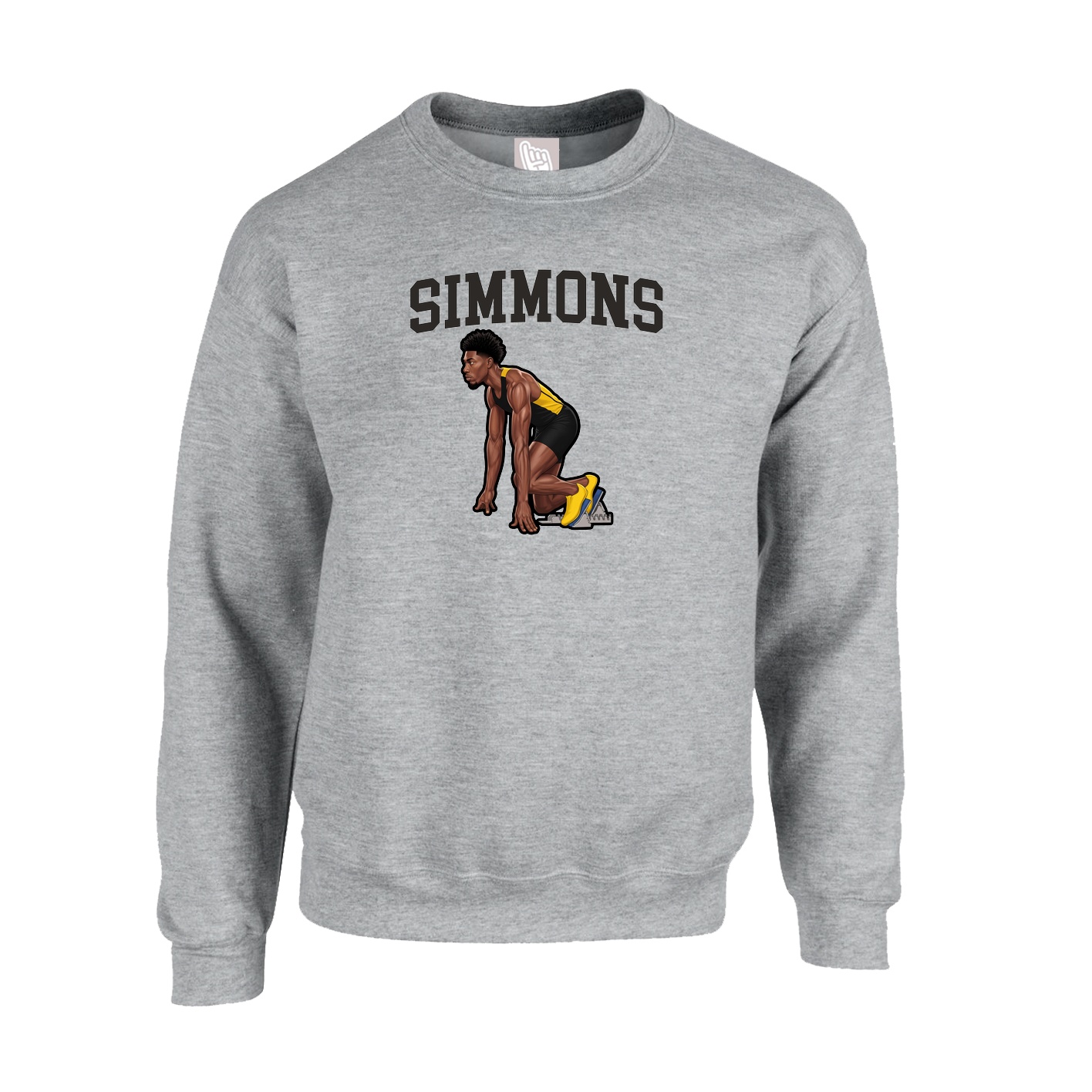 Fleece Crew — Shirsey in Grey