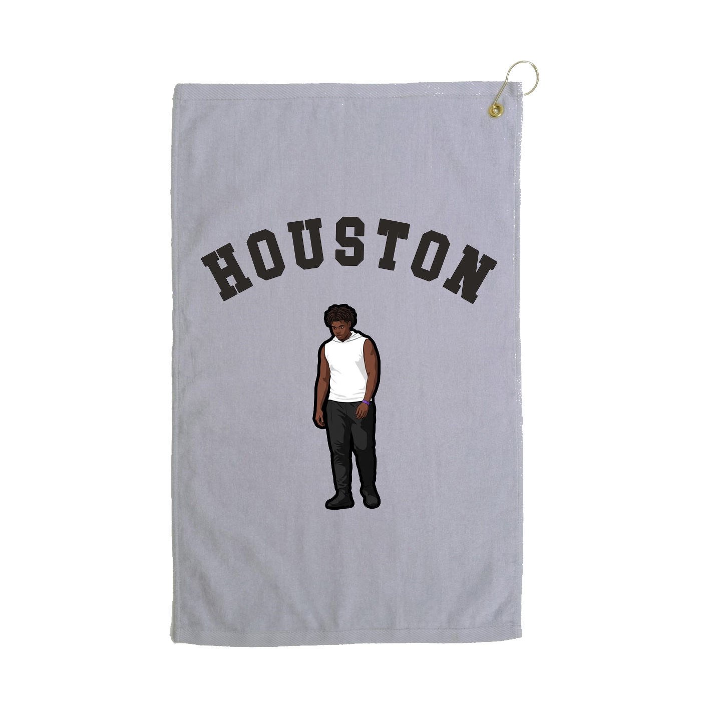 Golf Towel — Shirsey Arch in Grey