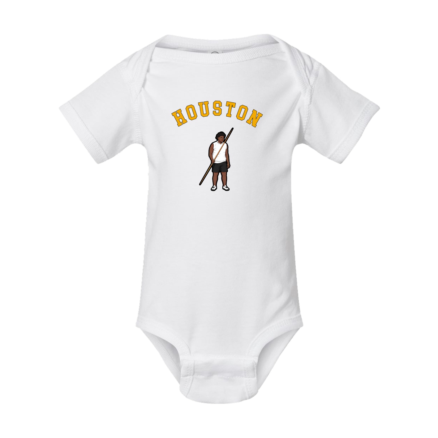 Baby Onesie — Shirsey Arch in White